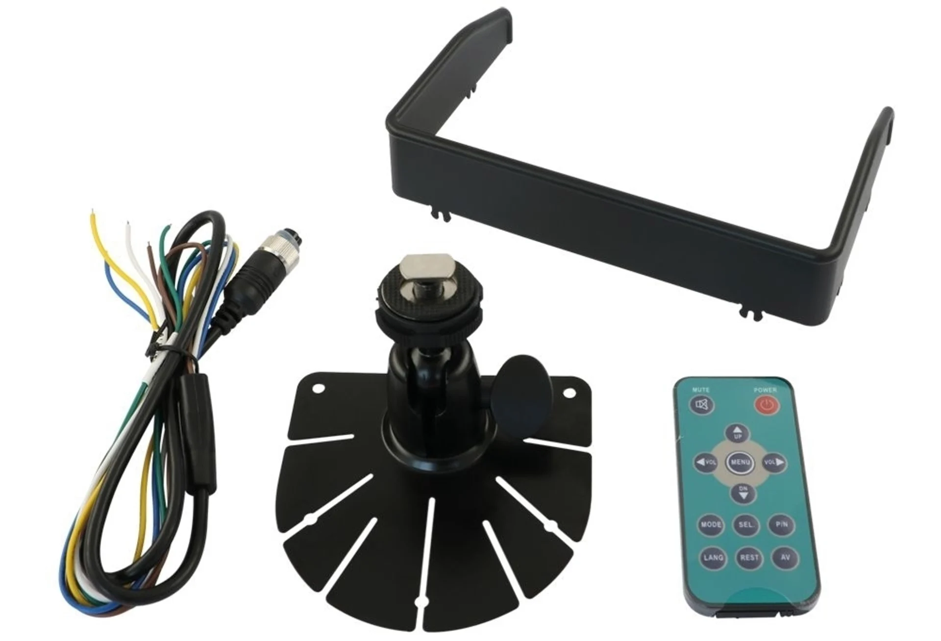 Bildschirm 7“ Quad Splitt, HD zu Rückfahrkamerasys. kabelgeb.