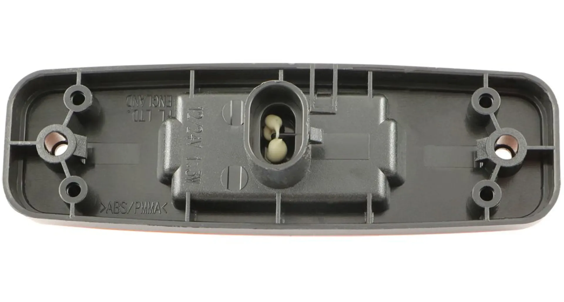 Rubbolite - LED-Positionsleuchte 12/24V weiss 124x38mm, Supersealstecker