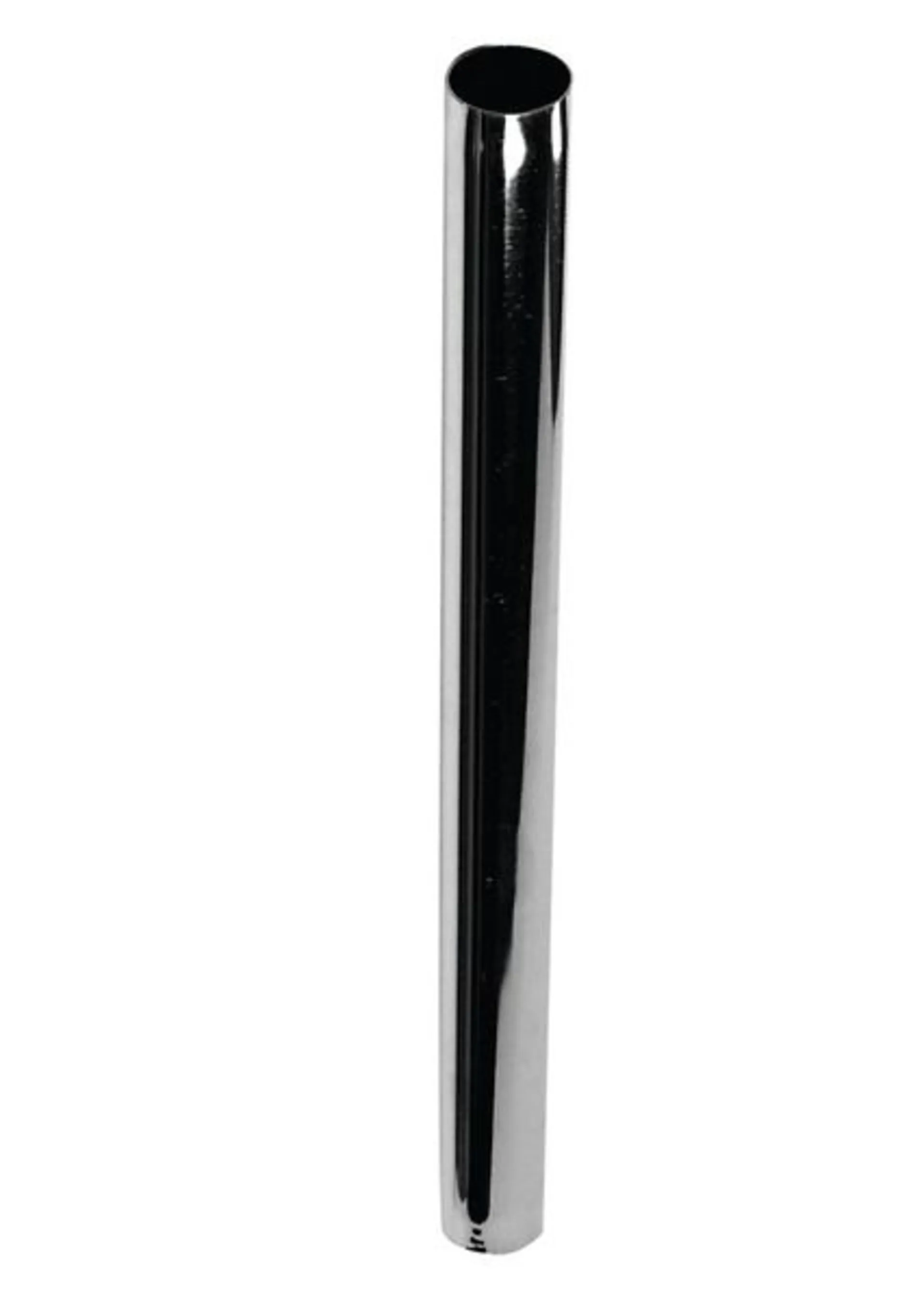 Einzeltischset mit Chromrohr und Stahlrohr-Tischsäule - 70 cm