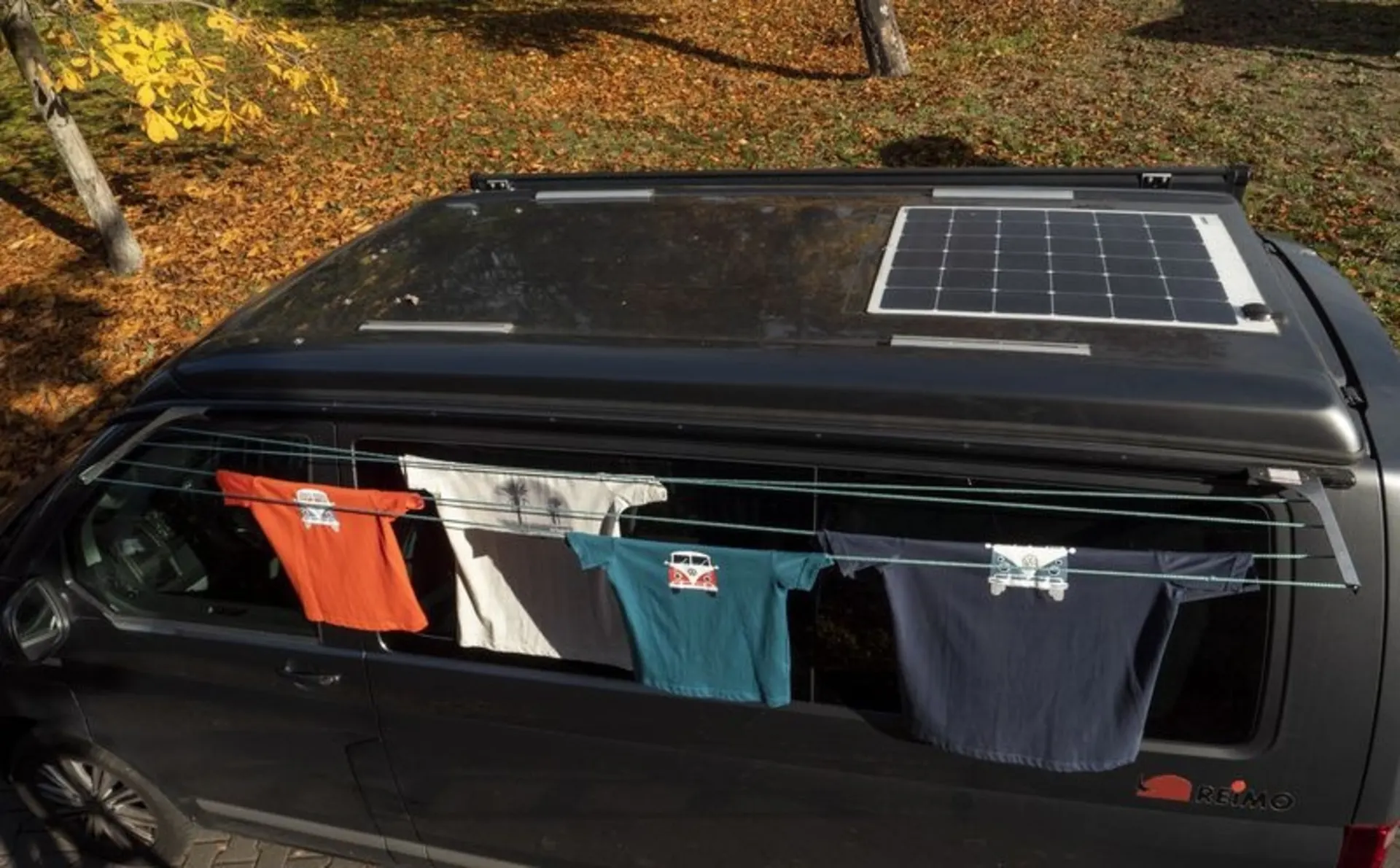 Wäscheleine für Reimo Multirail