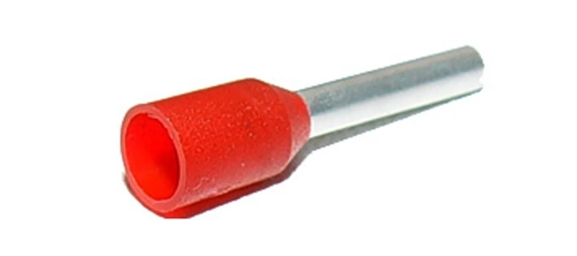 Ader-Endhülsen isoliert 1.0mm2 rot