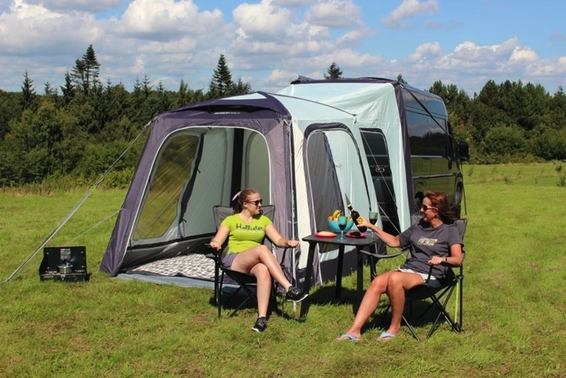 Outdoor Revolution Movelite Tail Busheckzelt - B250xT400 / H180-240cm Outdoor Revolution Movelite Tail Busheckzelt - B250xT400 / H180-240cm