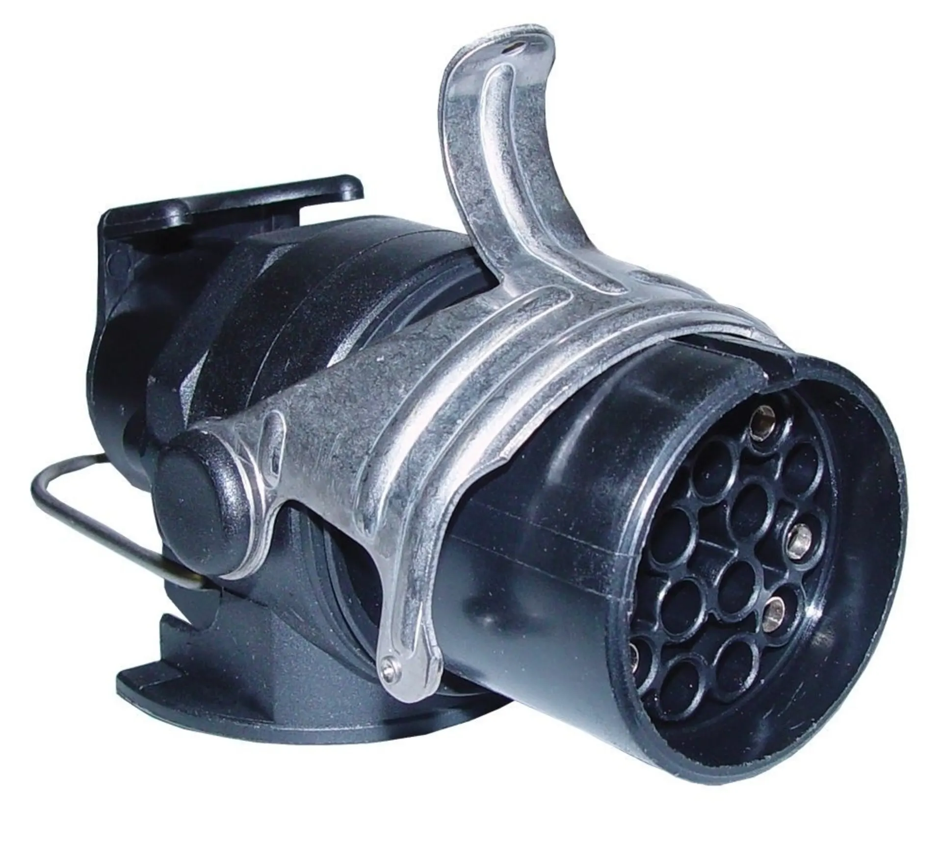 Adapter 15- auf 7-pol. für LKWs von 15-pol. auf 7-pol. CH, nur 115 mm lang!