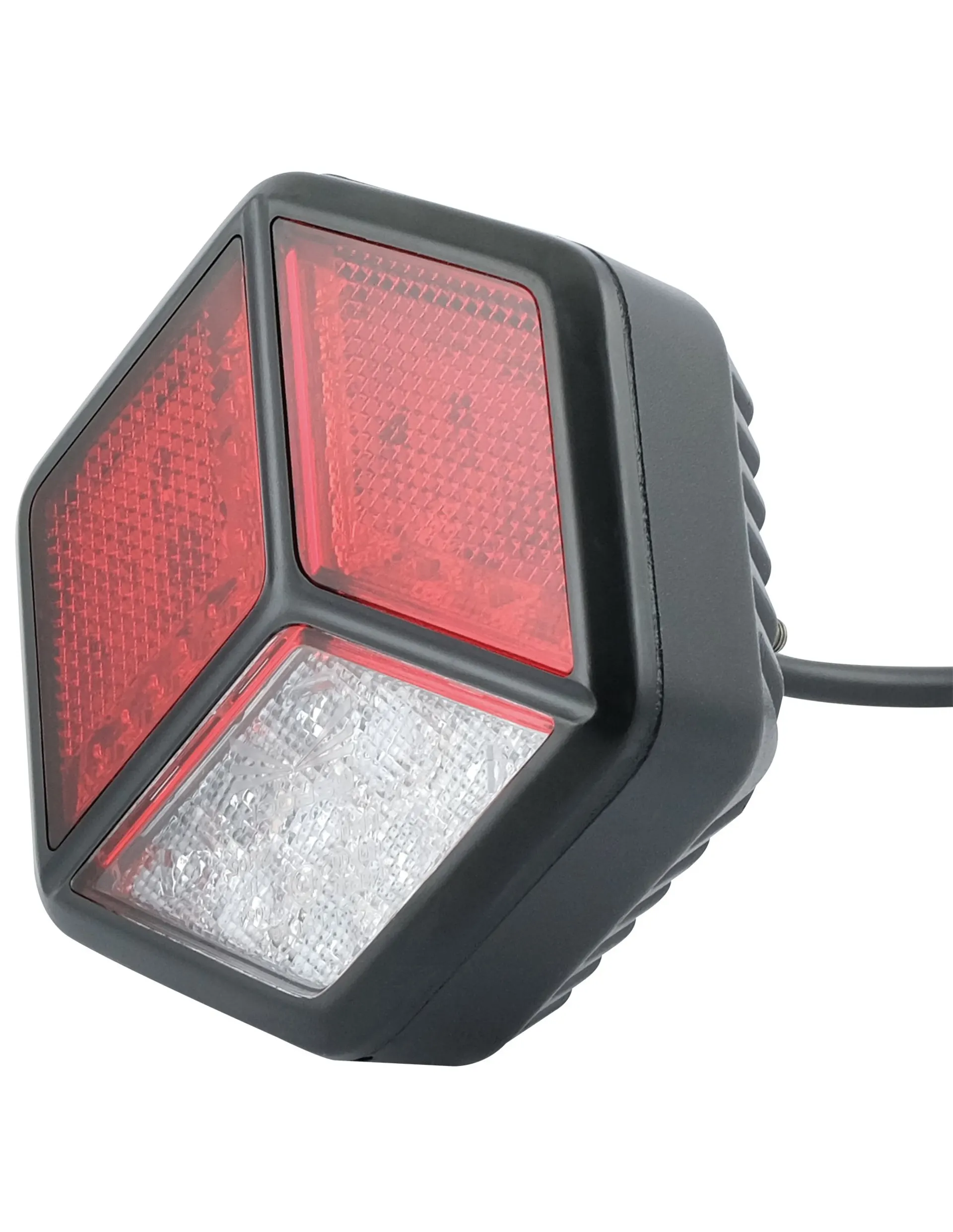 Aspöck - LED-Schlussl. MiniLED III 12/24 V L+R 98 x 109 x 42 mm, 5-Pol Bajonett