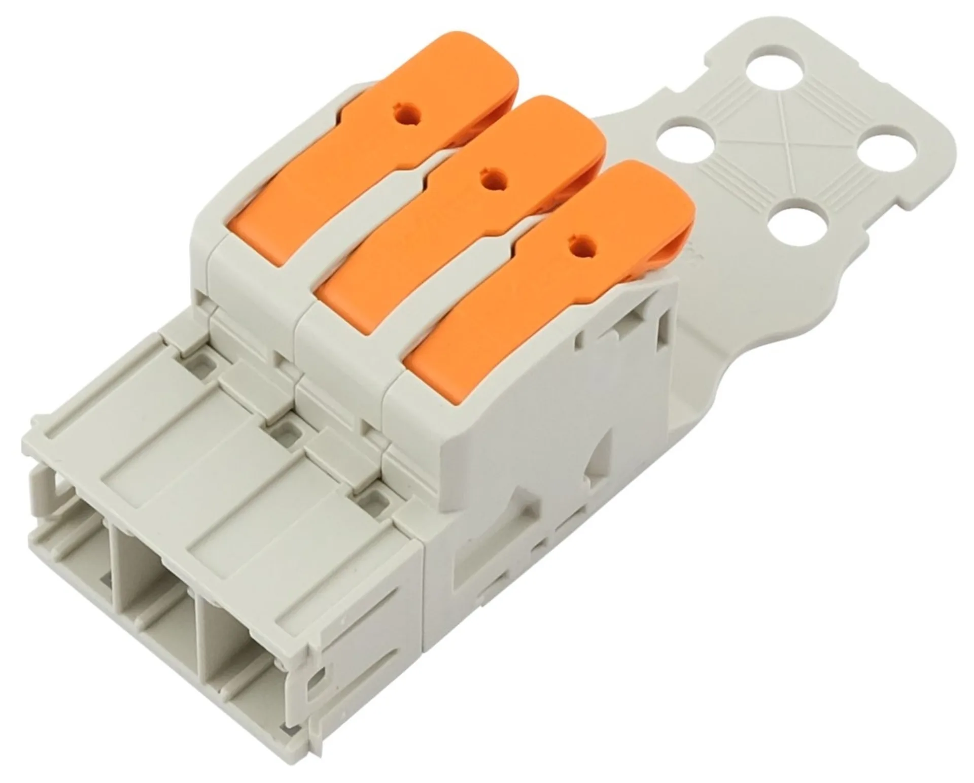 Steckverbinder 3 pol, weiblich, 0.75 - 25.0 mm2 31.8 x 29.1 x 95.6 mm Steckverbinder 3 pol, weiblich, 0.75 - 25.0 mm2 31.8 x 29.1 x 95.6 mm