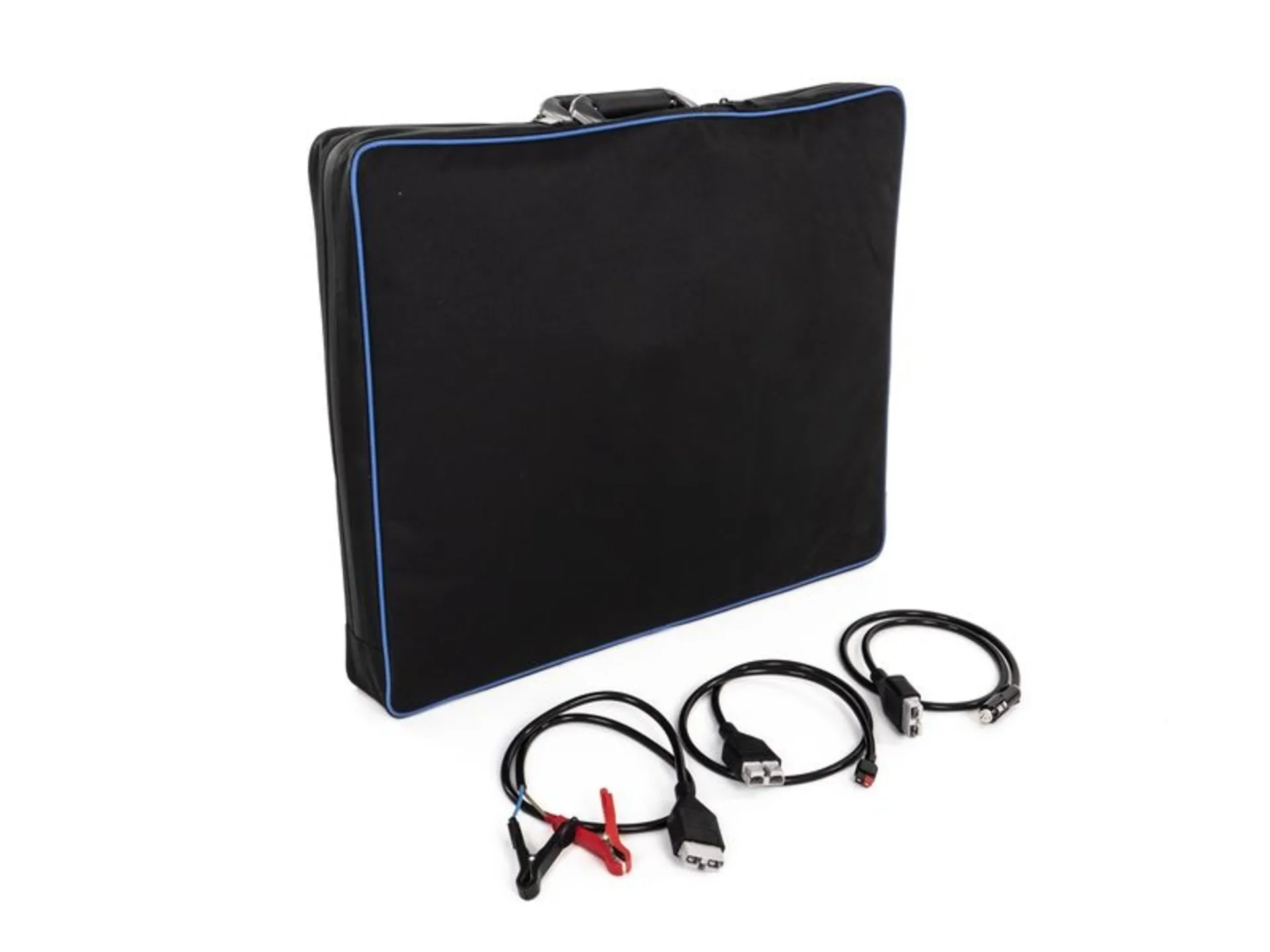 Kit valise solaire portable avec 130 watts de puissance et régulateur solaire