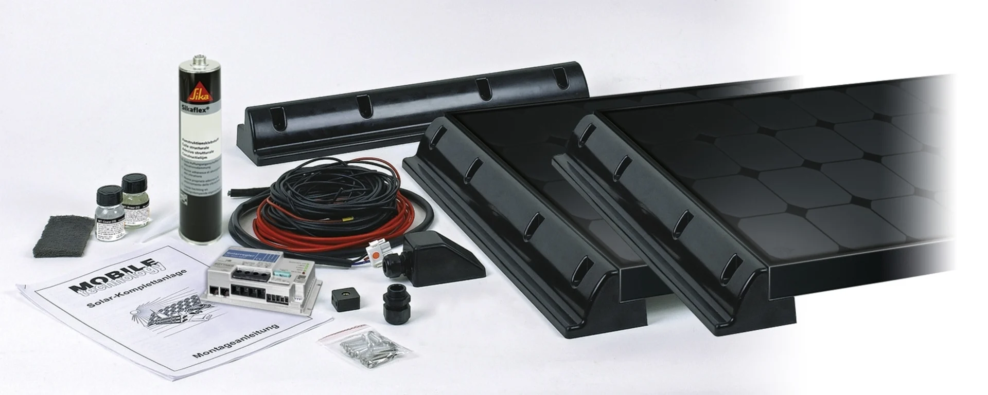 Büttner Elektronik Power Line MT 420-2 Solar-Komplettanlage 2 x 210 W