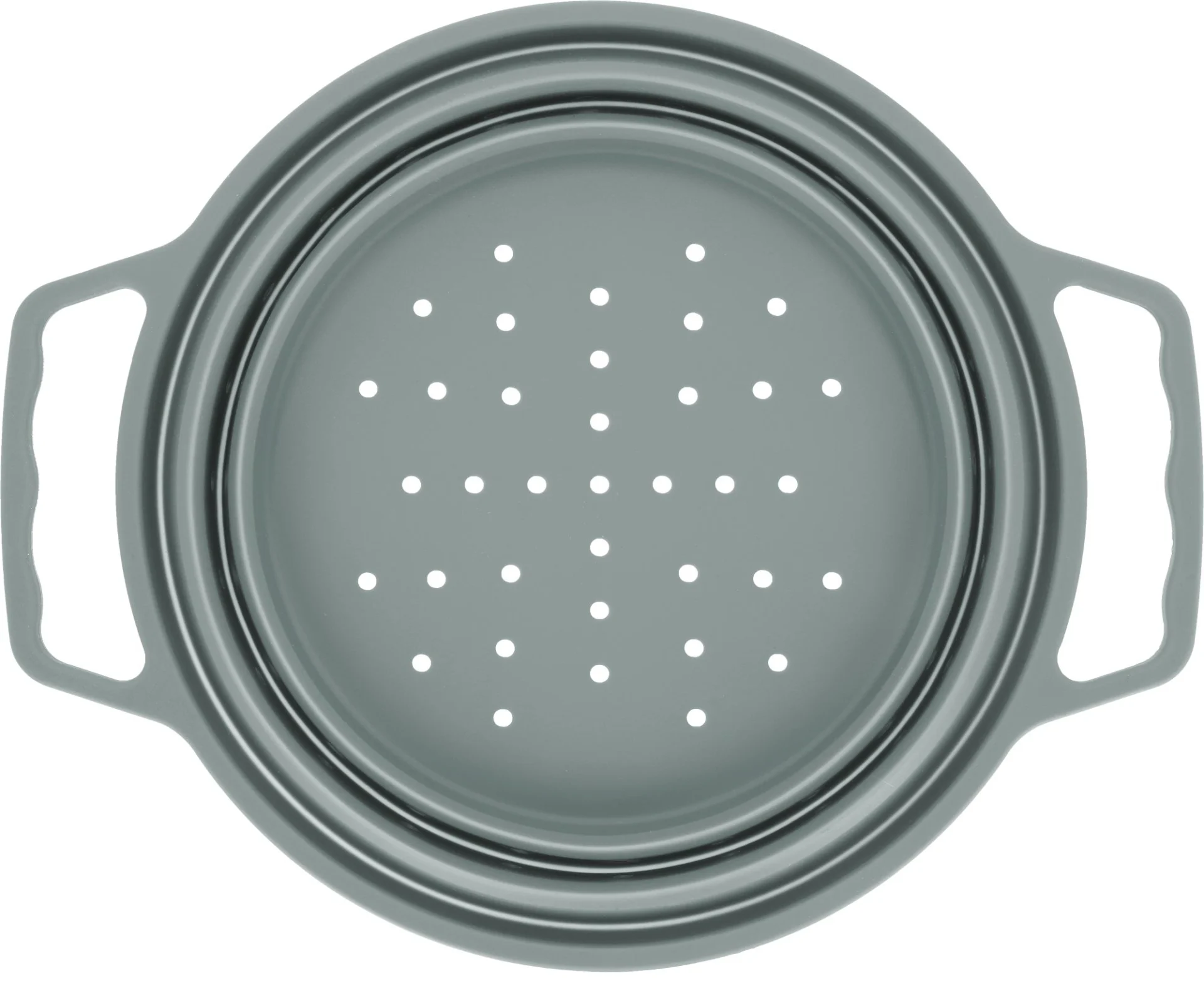 Berger Küchensieb faltbar Größe L (⌀ 25,5 cm) grün
