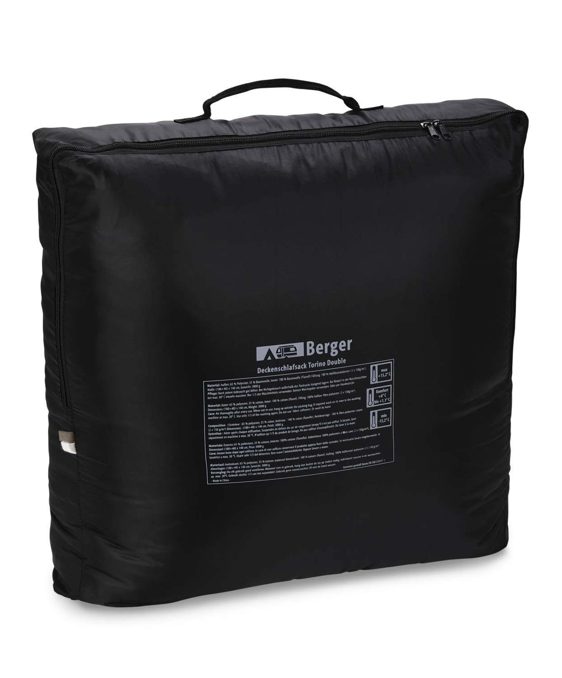 Sac de couchage Berger Arizona Double 300G 2 personnes