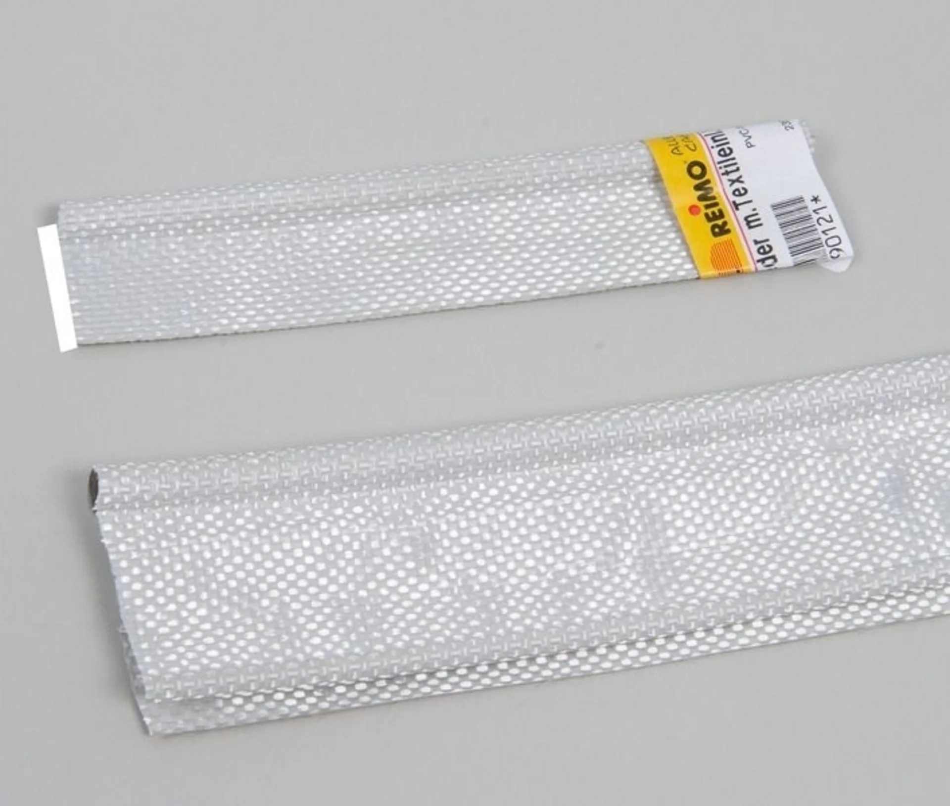 Double jonc en PVC gris clair 5mm à 8mm pour auvent ou voile d'ombrage lfm.