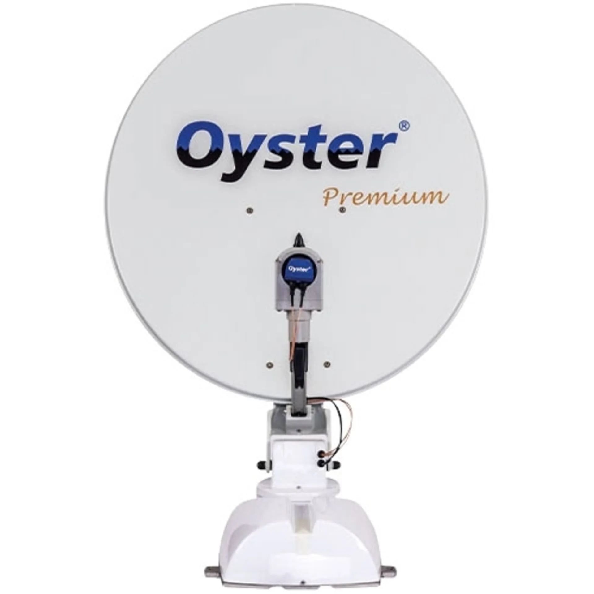 Sat-Anlage Oyster 85 Premium SKEW + 24" TV