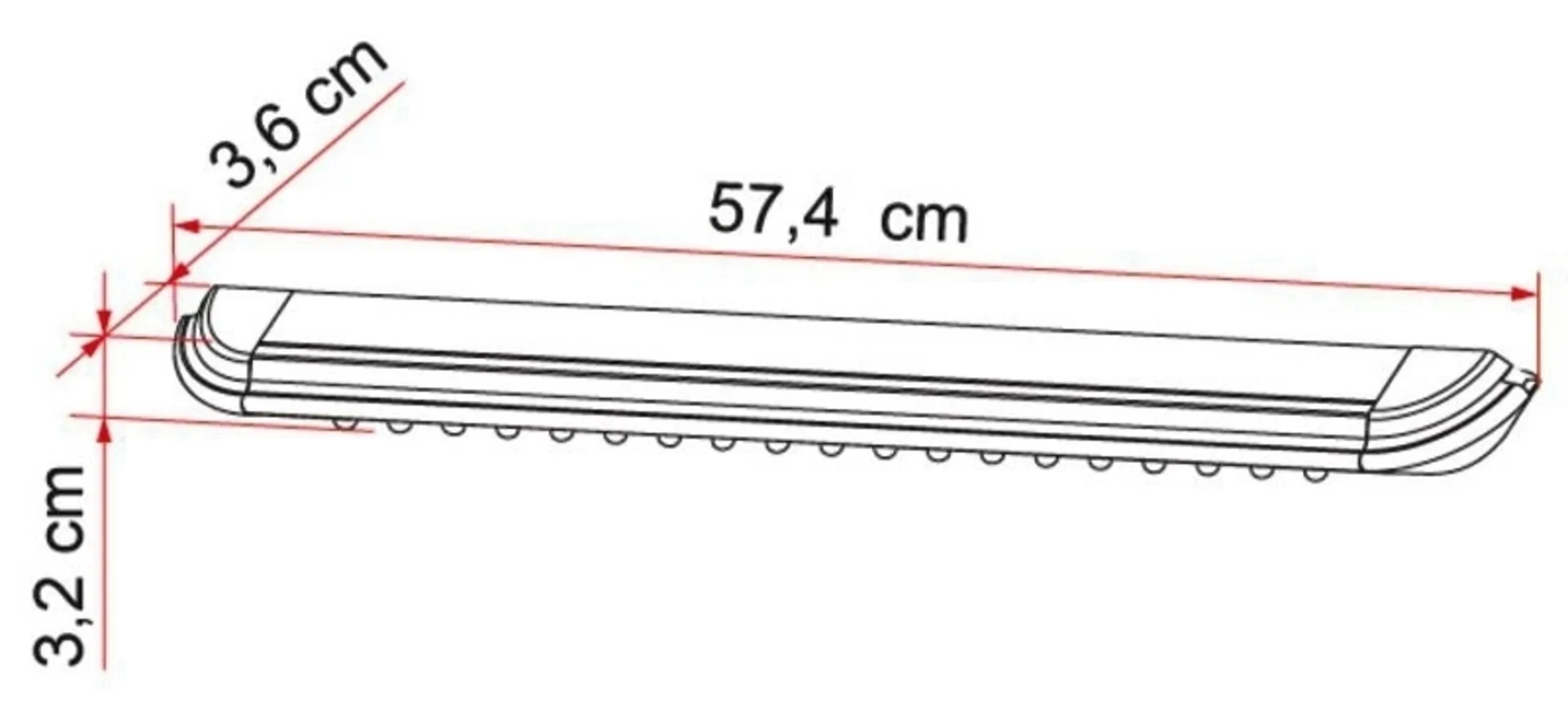LED Aussenleuchte 12V, mit Bewegungsmelder