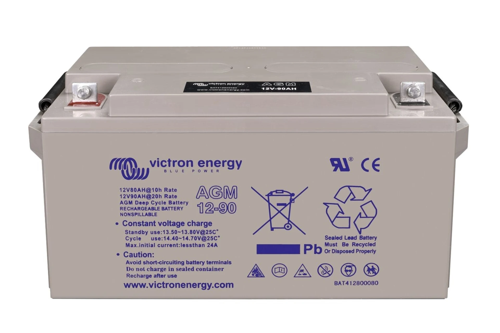 Victron - Gel-Deep-Cycle Batterie 12 V 60 Ah 229 x 138 x 227 mm, 250 CCA, 20 kg