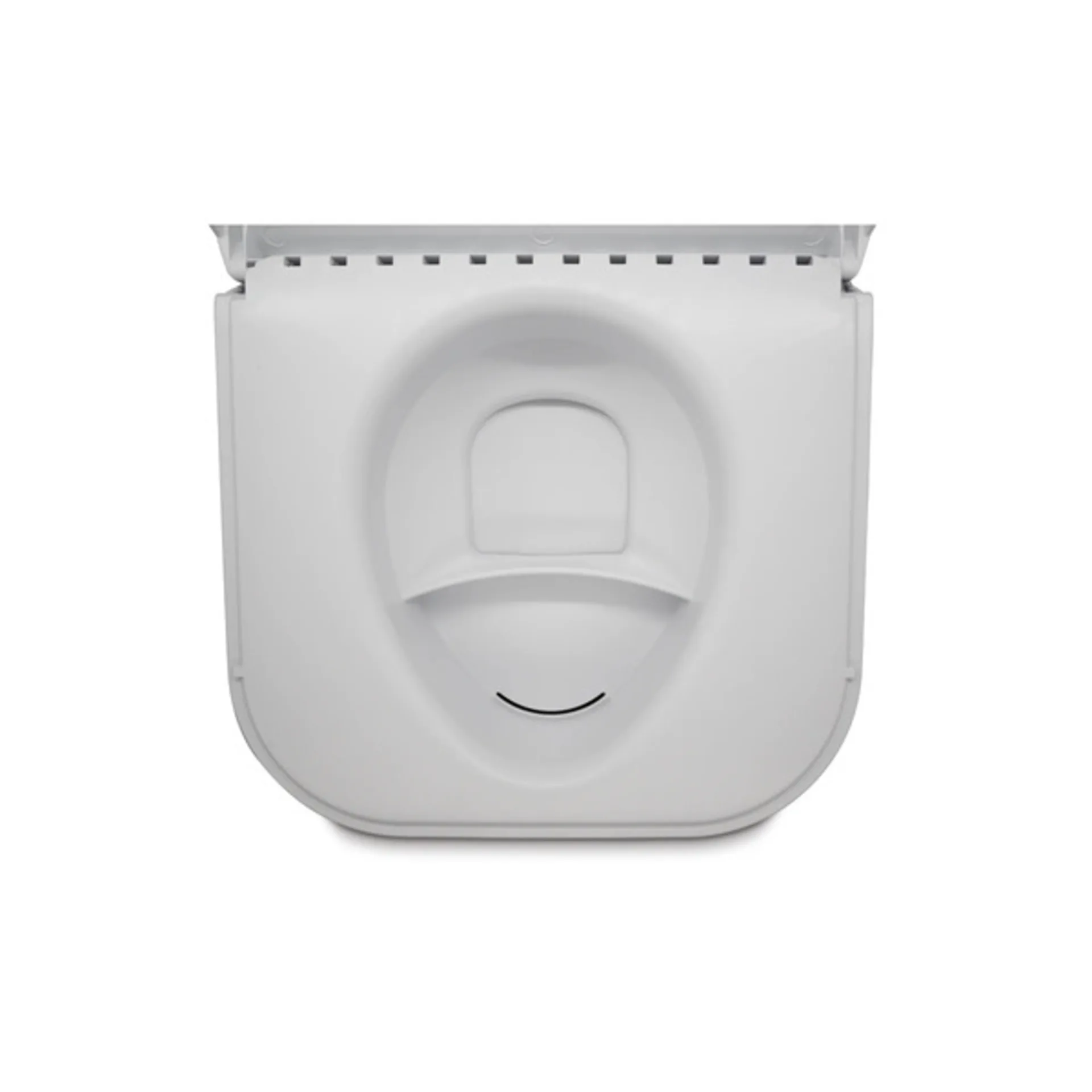 Toilettes à compost compactes avec agitateur électrique - Blanc - Version 4 Toilettes à compost compactes avec agitateur électrique - Blanc - Version 4