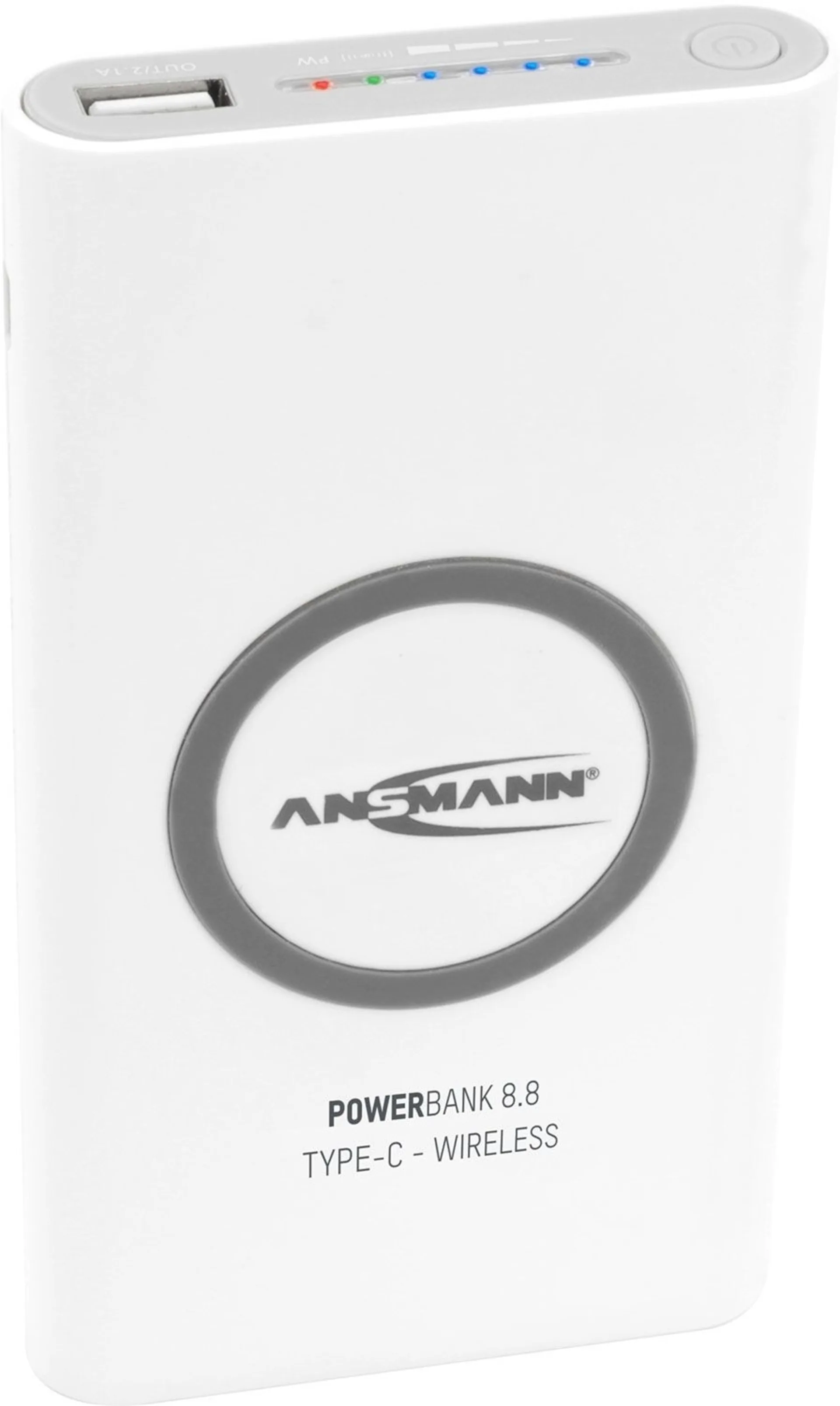 Ansmann Powerbank 8.8 Type-C - Wireless 8.000 mAh