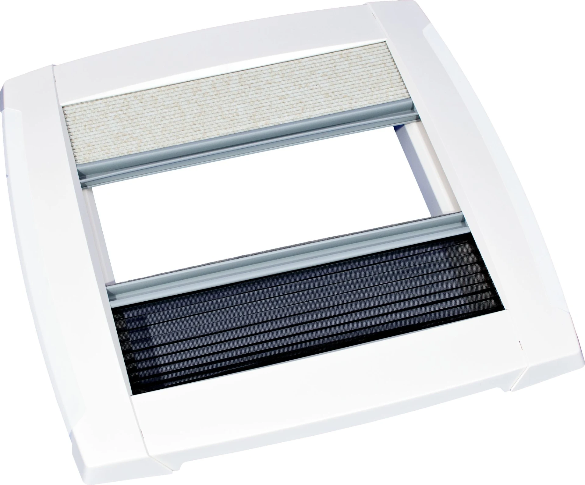 MPK VisionStar cadre intérieur double plissé pour lanterneaux 40 x 40 cm