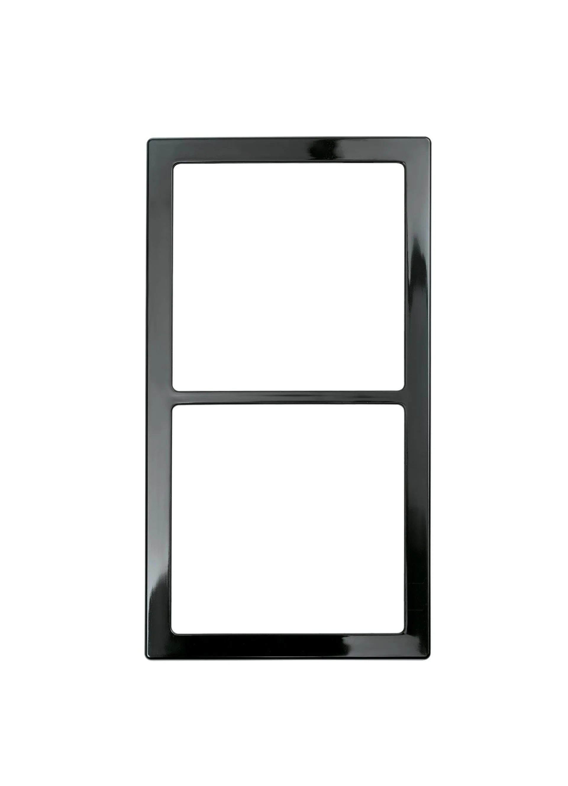 Cadre de recouvrement double noir, en vrac