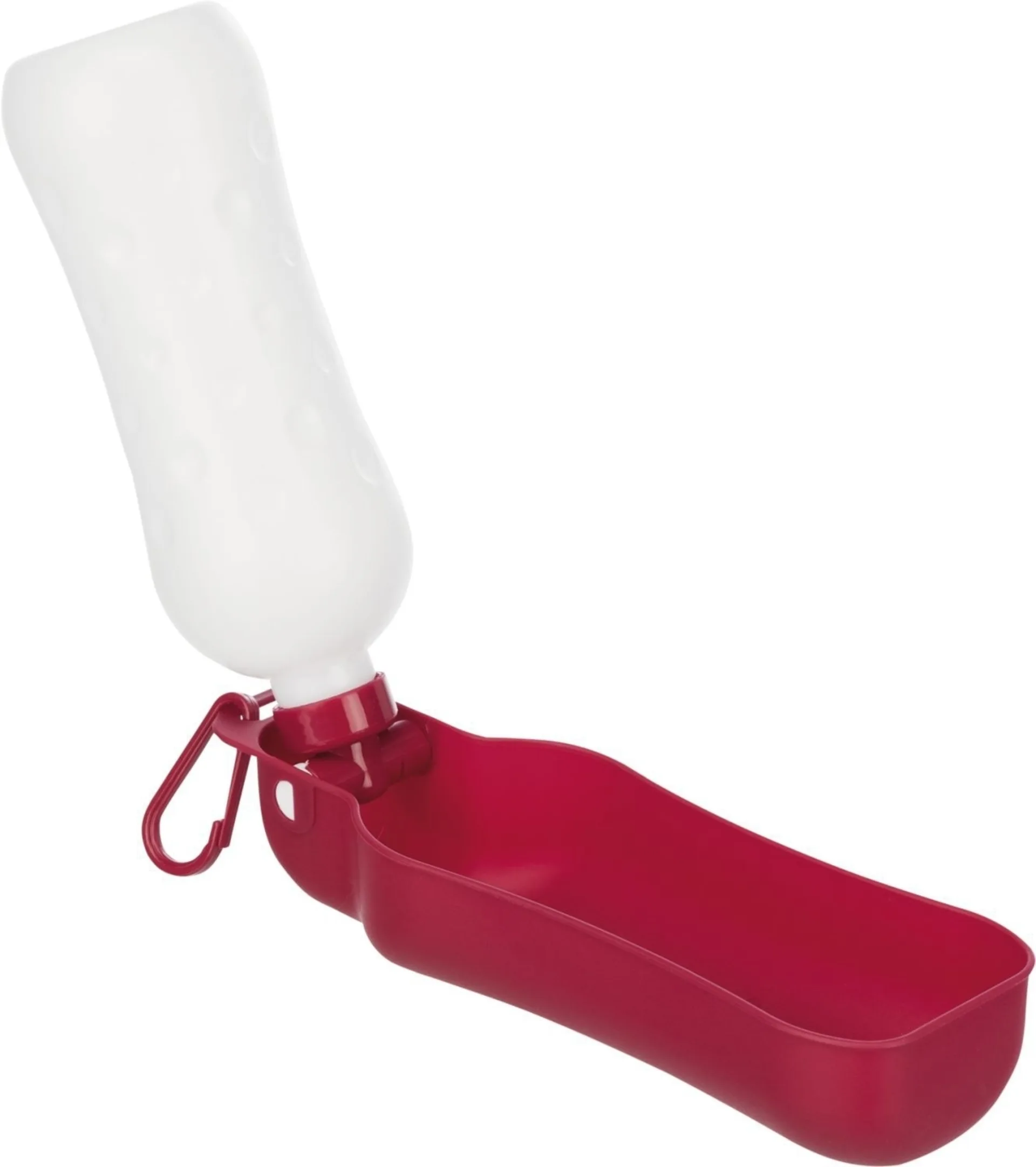Jollypaw Bouteille avec écuelle en acier inoxydable/plastique 500 ml