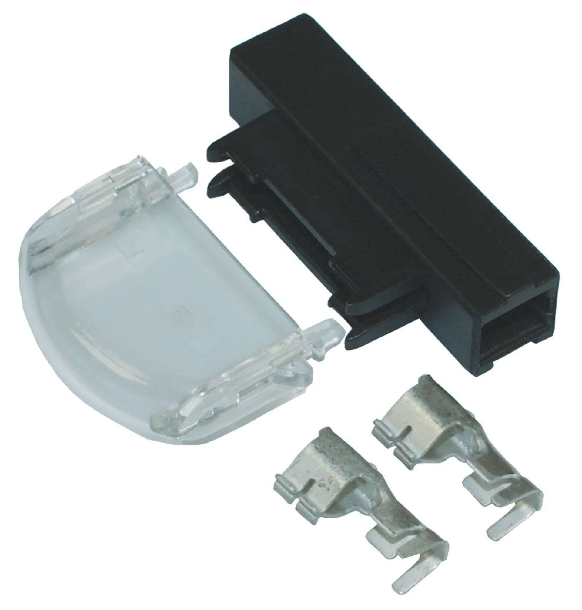 ATO Sicherungshalter-Set, 0.75 - 2.0 mm2 mit Deckel und Kabelschuhe, aneinanderreihbar ATO Sicherungshalter-Set, 0.75 - 2.0 mm2 mit Deckel und Kabelschuhe, aneinanderreihbar