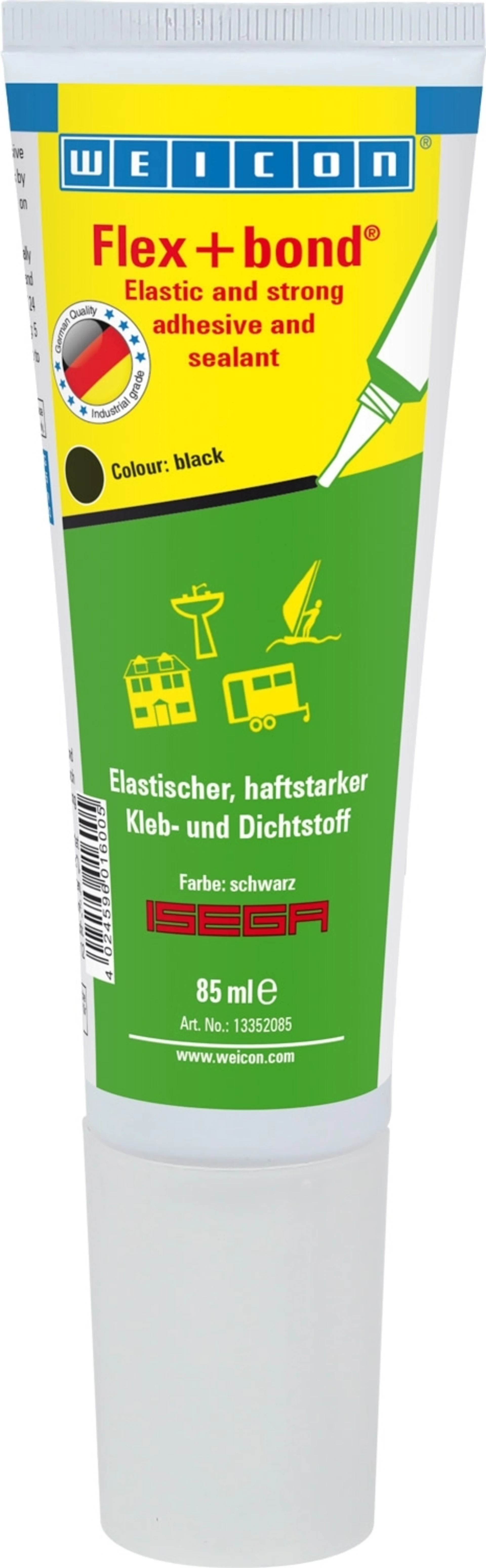 Weicon Flex+Bond Klebstoff 85 ml schwarz