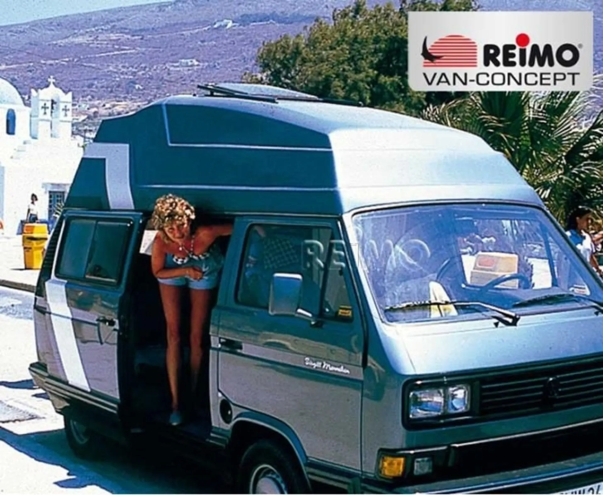 Hochdach Aeroline für VW T3 bis Baujahr 2003 - Kurzer Radstand, Weiss, Stehhöhe 2.02 m
