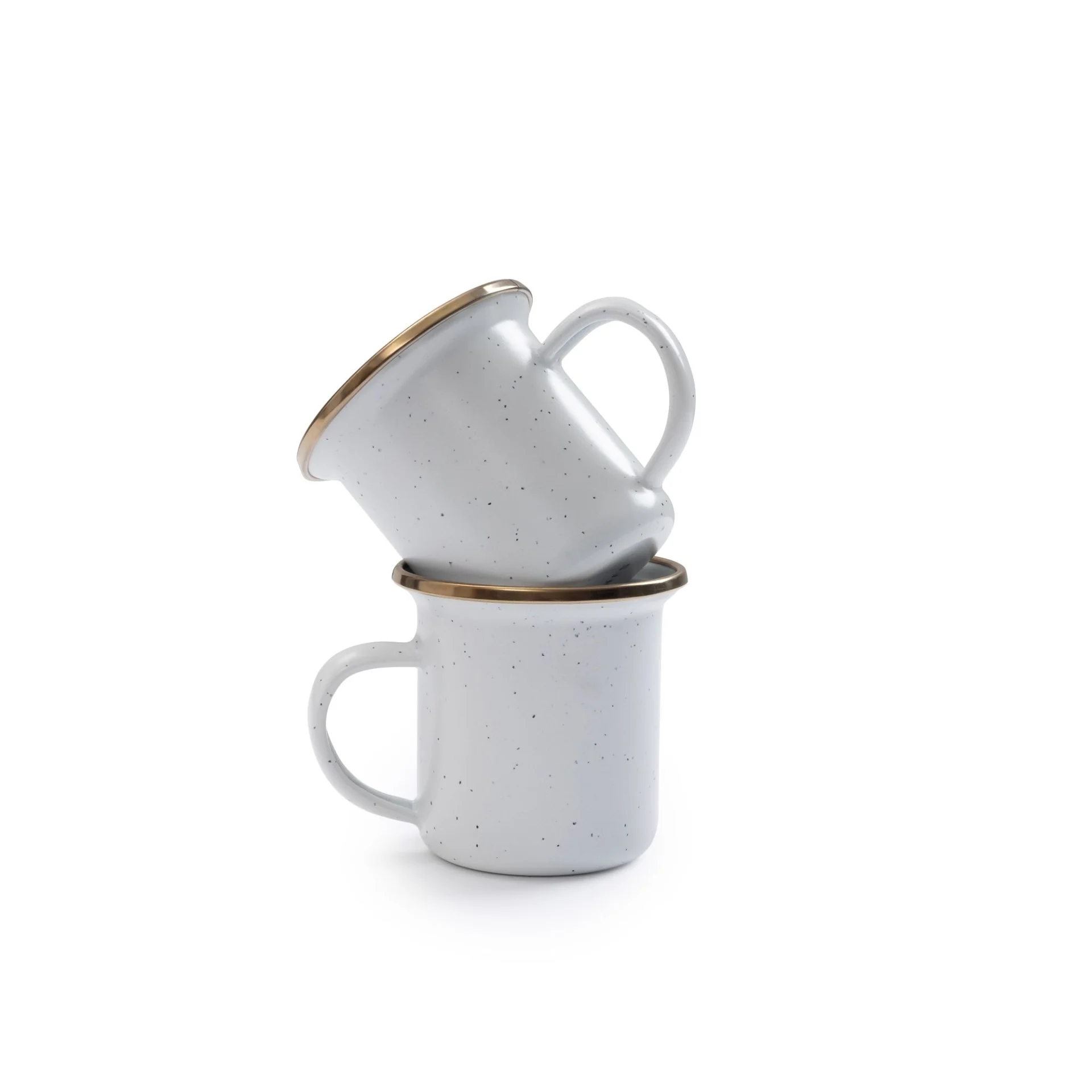 Tasses à expresso Barebones, lot de 2, couleur coquille d'œuf