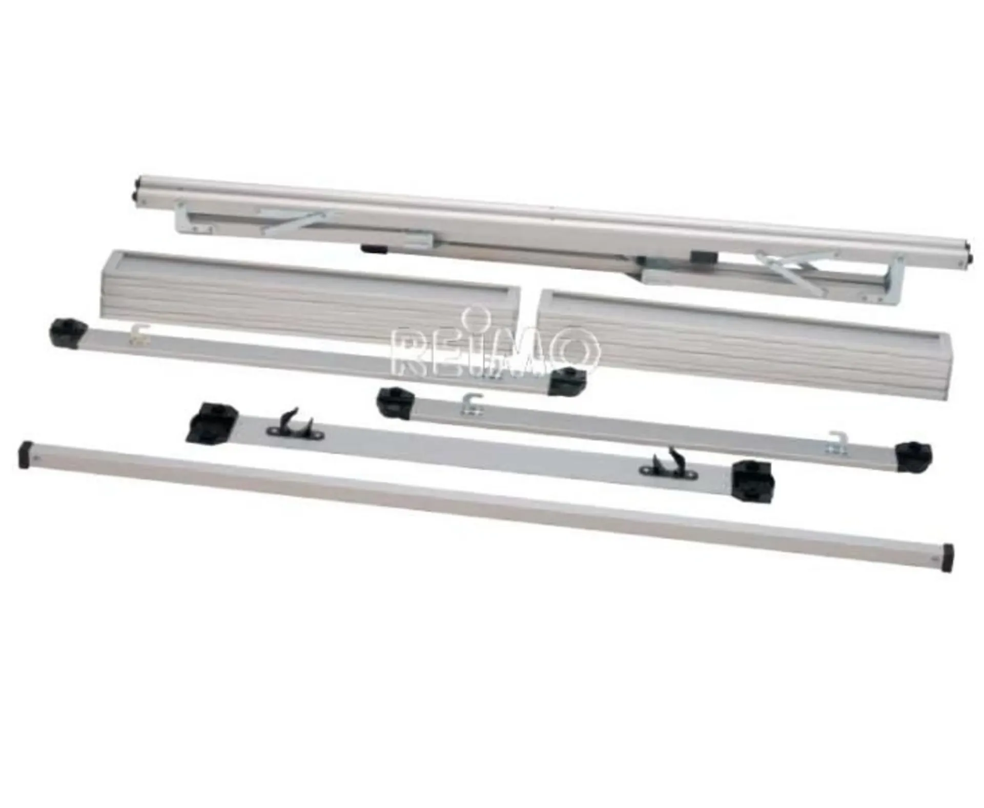 Camp4 Titan Space II Aluminium Rolltisch - Grosser Campingtisch für 6 Personen