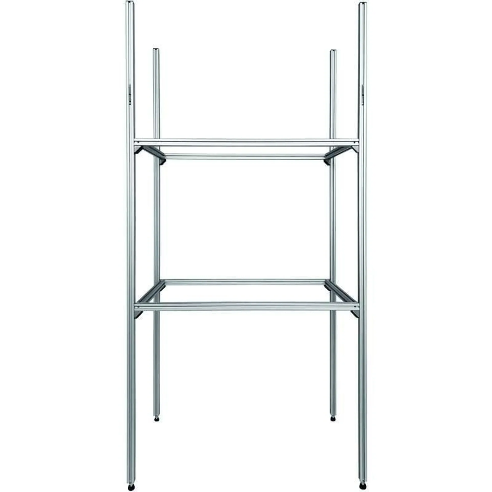 SYS-RACK Regal-System 64-L-RTR-1 Quer für Heckgarage 85 x 31 x 130 cm