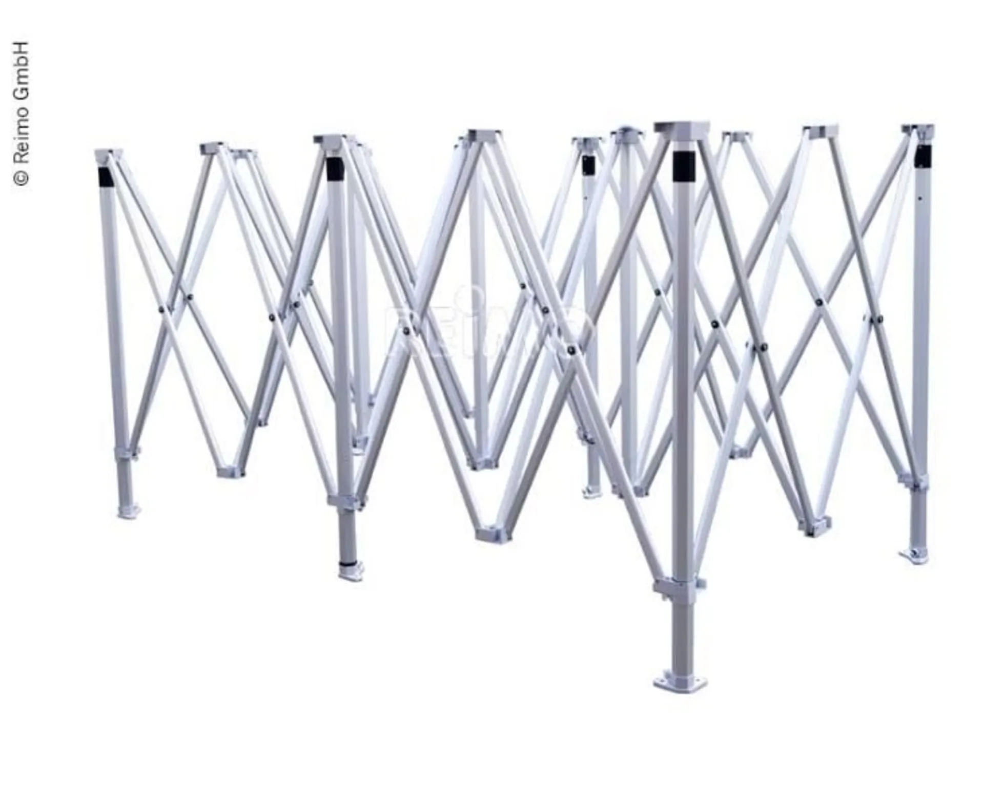 Zeltpavillon weiss Gr.3x6m, Alu-Gestell