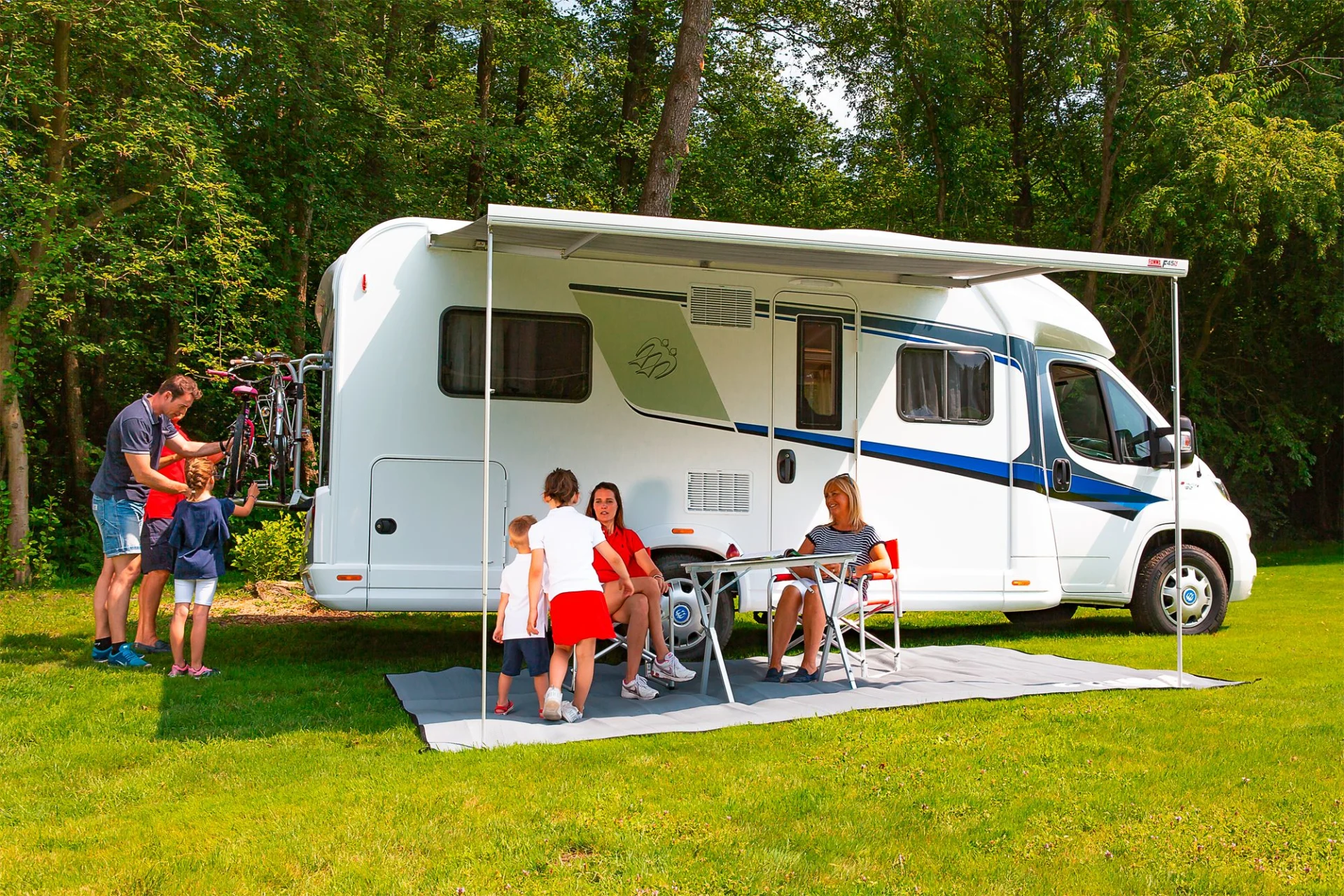 Fiamma Wandmarkise F45s 300 cm (Polar White / Royal Grey)