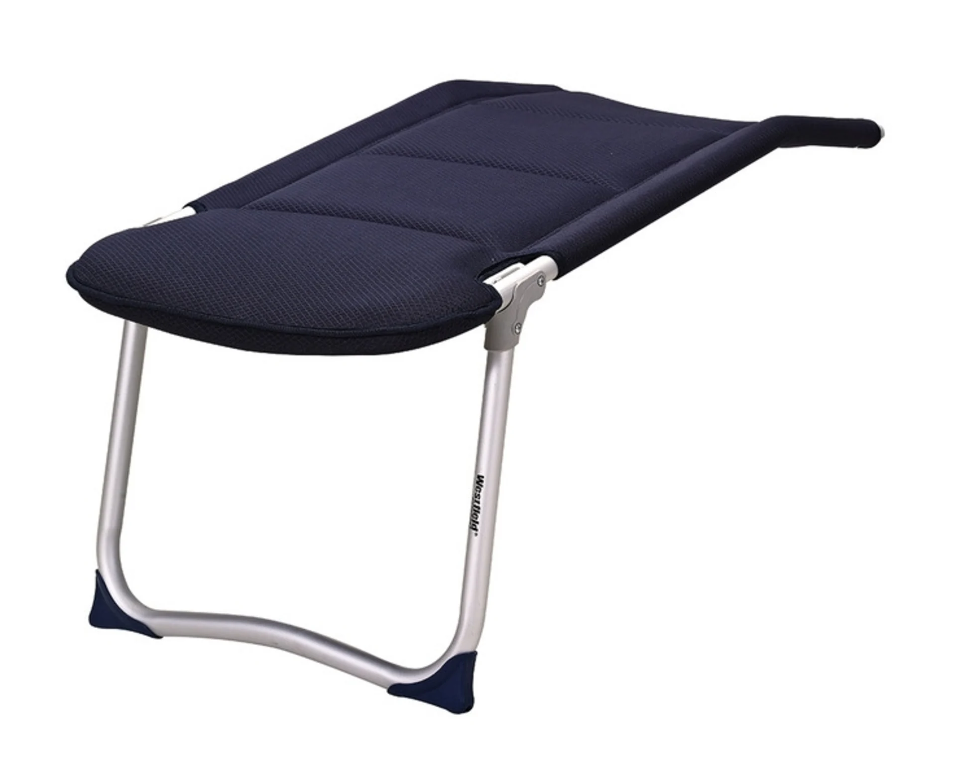 Repose-pieds Inventor2 pétrole bleu rembourré