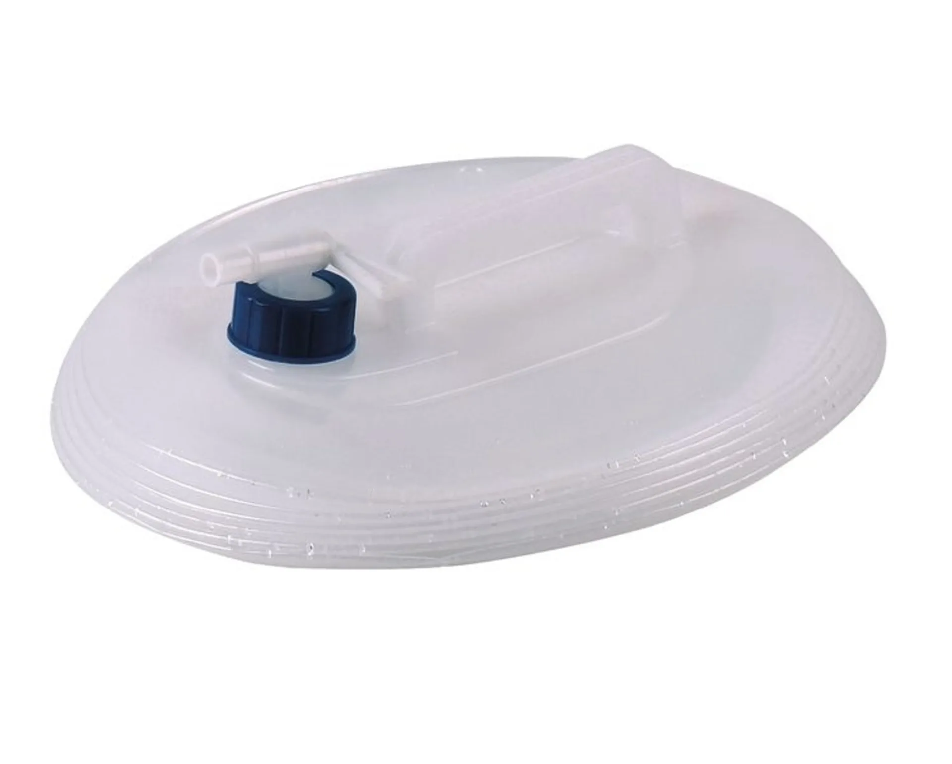 Bidon d'eau pliable avec robinet et poignée de transport, 10 litres