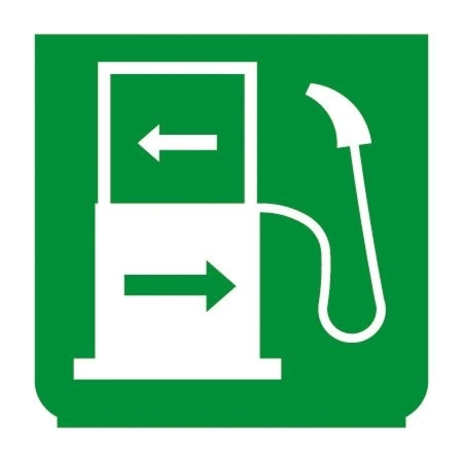 Emblème - réservoir d'essence - changeur vert