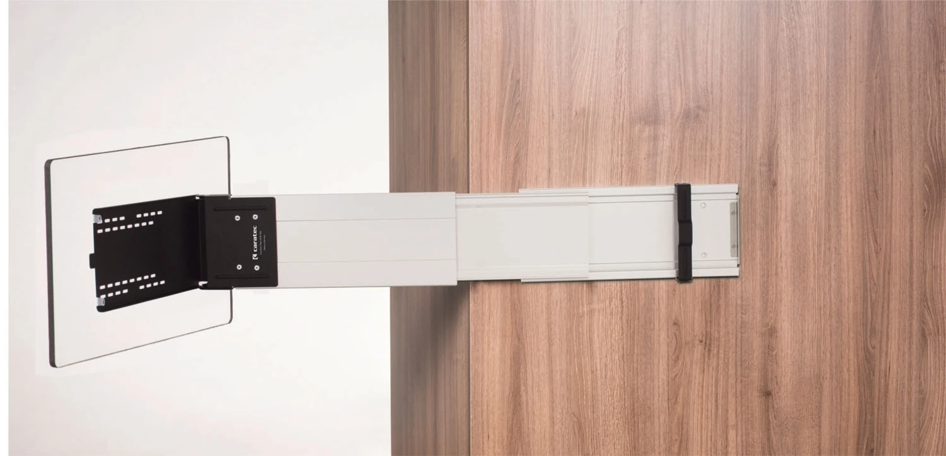 Caratec Flex CFA102L support TV coulissant latéral argenté