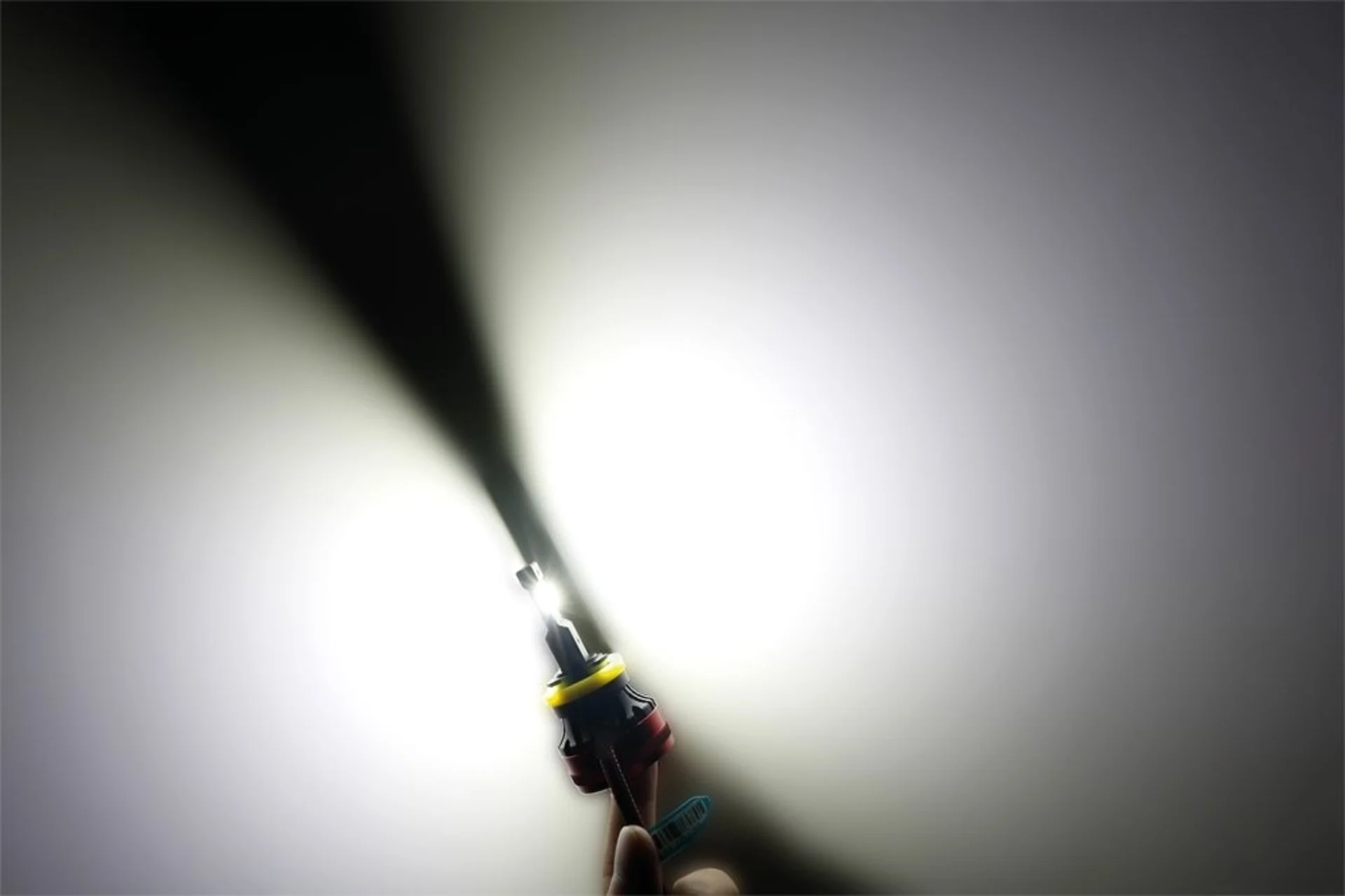 2 Stk. H11 / H9 / H8 LED-Lampen 12 V 5’000 lm PGJ19-2, 55 W, 6’500 K, CAN-Bus kompatibel - sehr hell