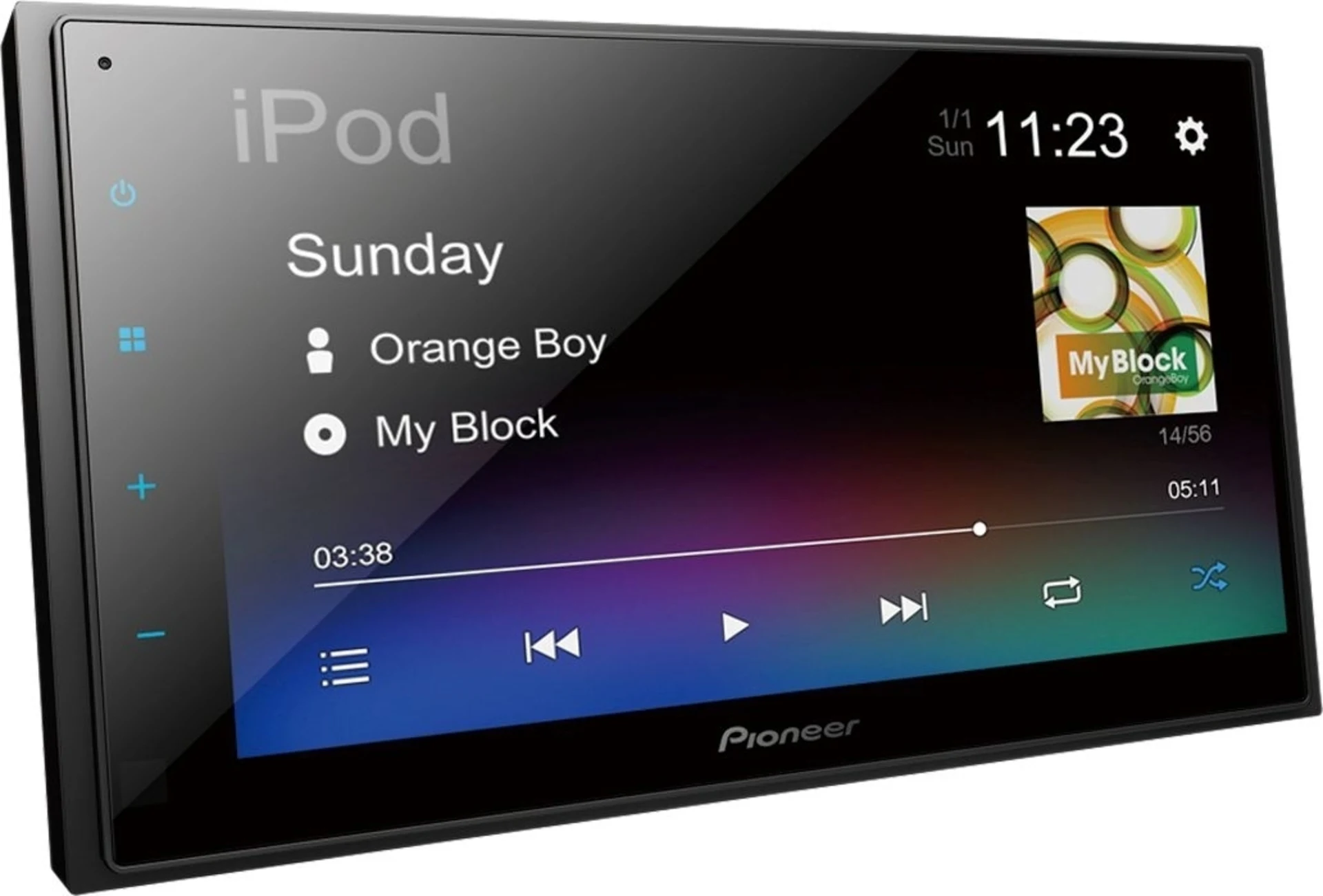Pioneer 6,8- Mediacenter mit DAB und Weblink 2.0