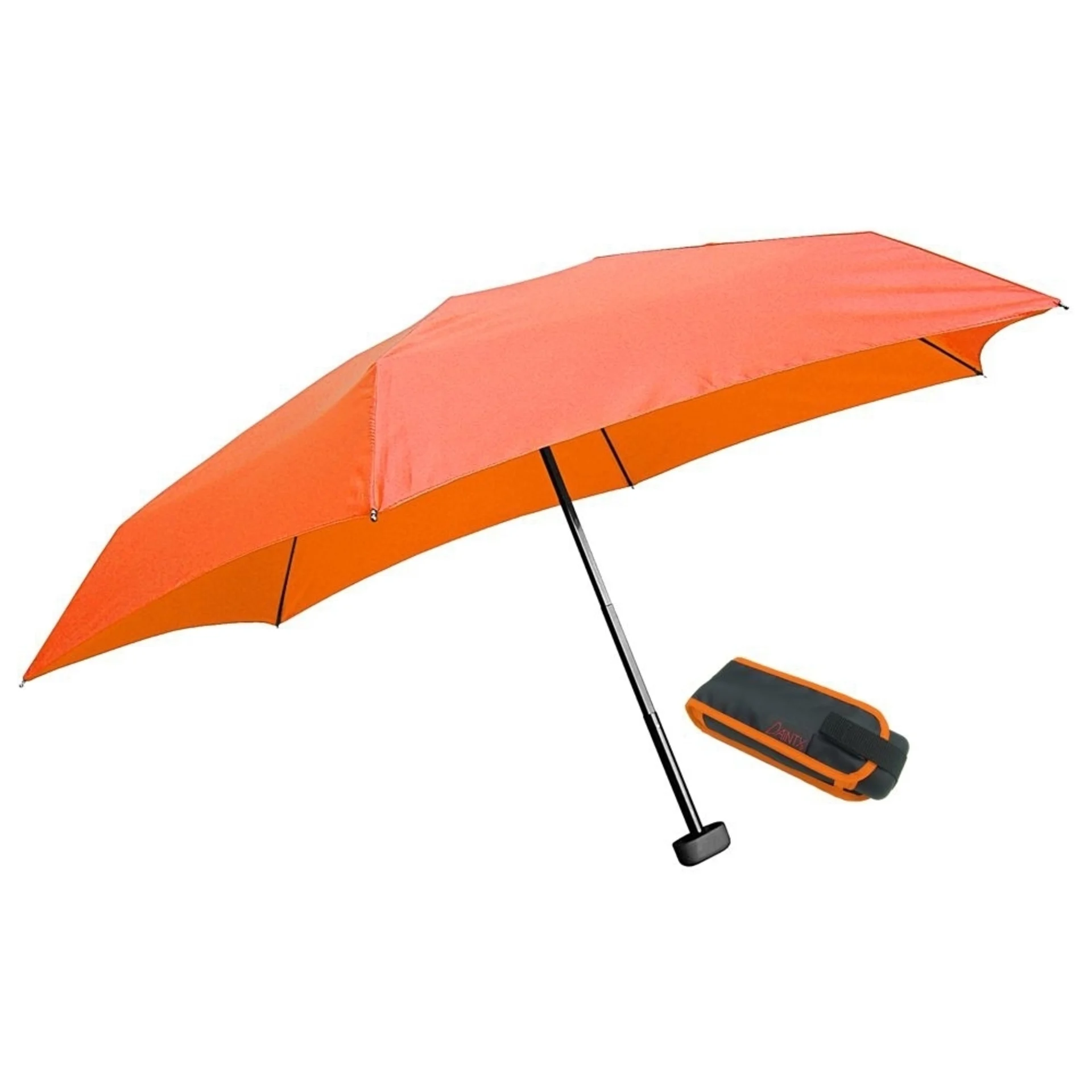 Dainty travel pocket orange Euroschirm Trekkingschirm