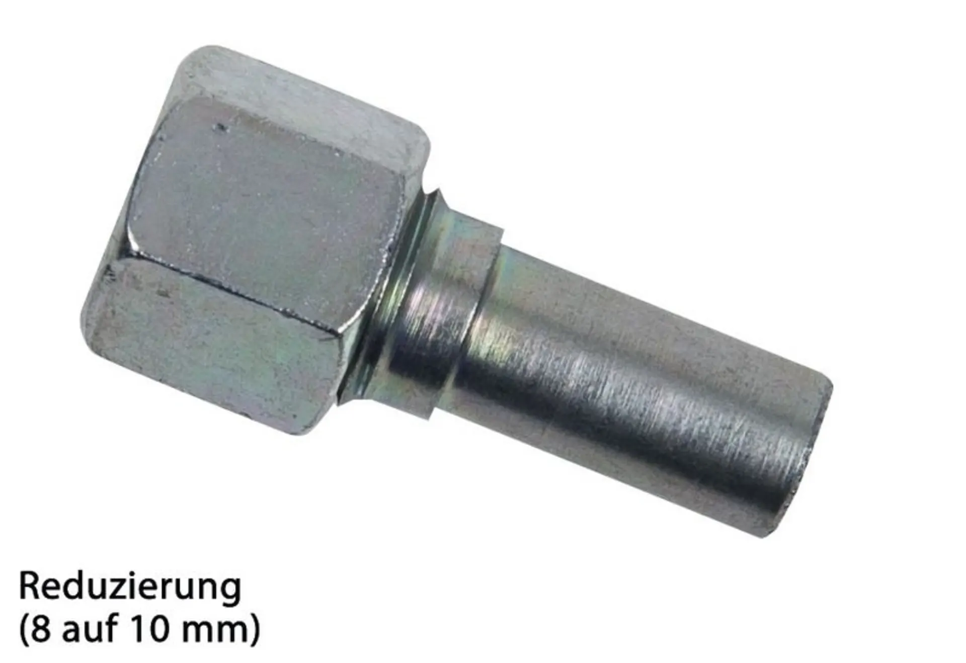 Réduction du raccord à bague coupante 10 à 8mm pour l'installation de gaz