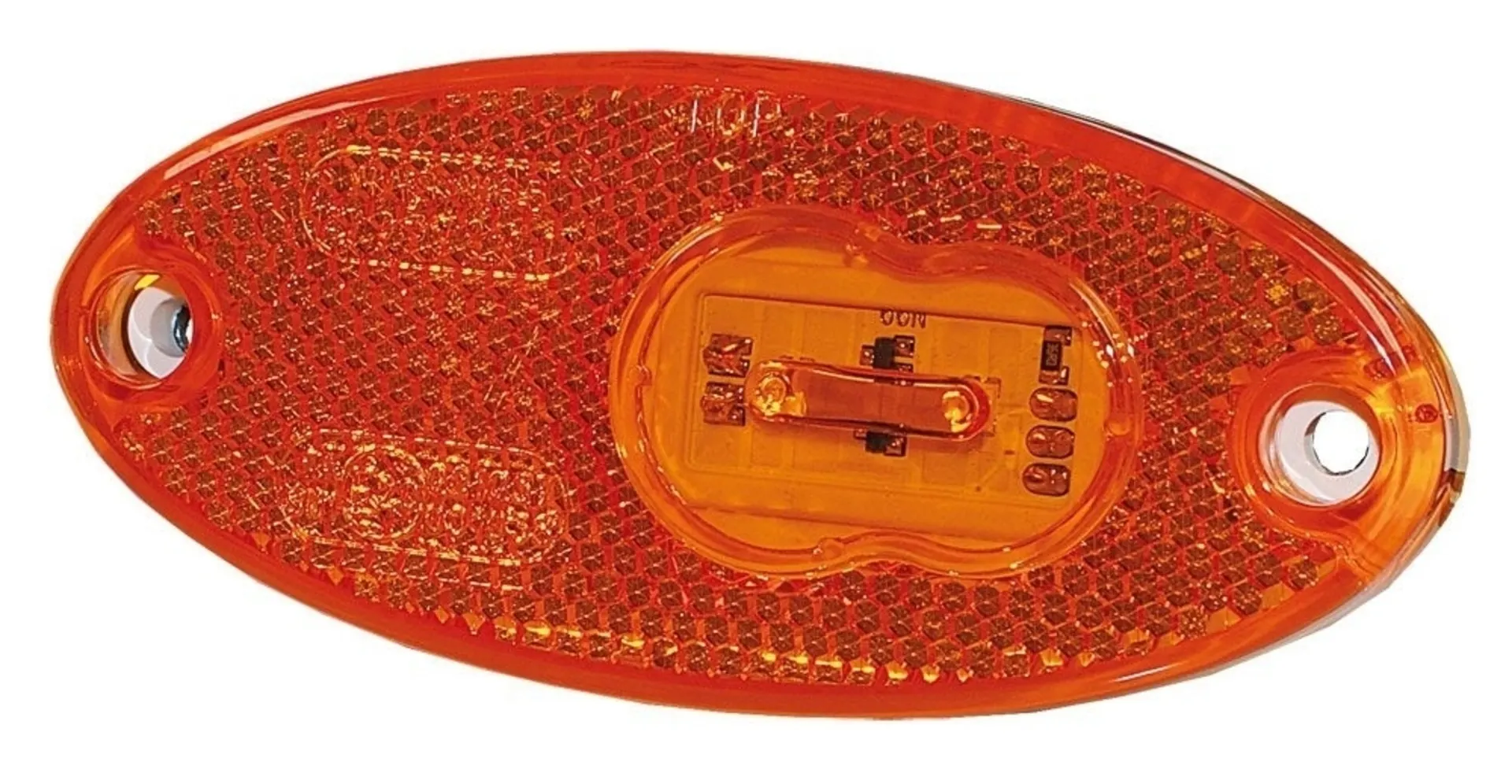 WAS - LED-Seitenmarkierl. 12/24V gelb 102x46mm, mit 0.5m Kabel WAS - LED-Seitenmarkierl. 12/24V gelb 102x46mm, mit 0.5m Kabel