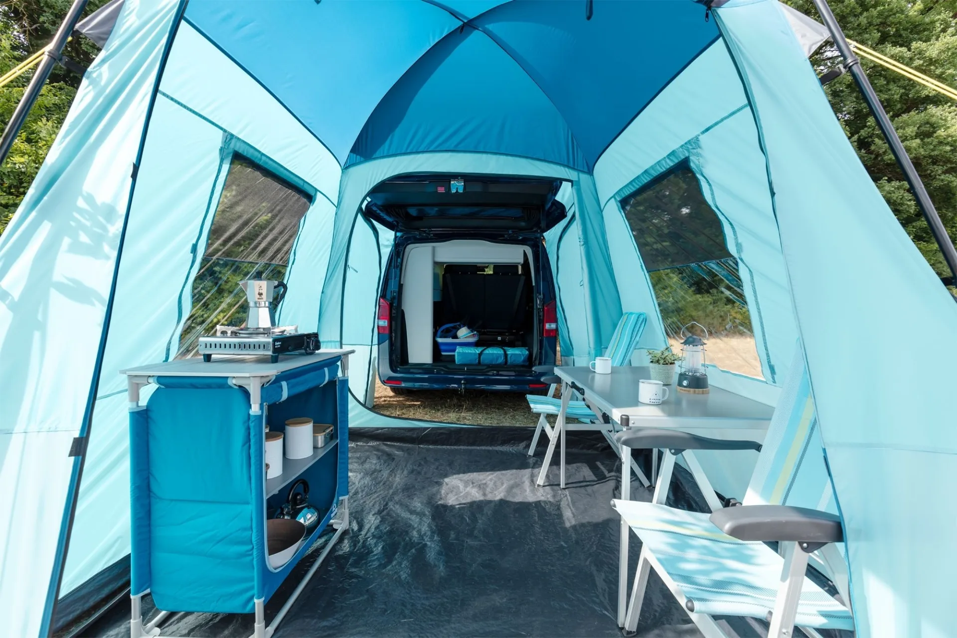 Camptime Merkur Heckzelt für Bus/SUV