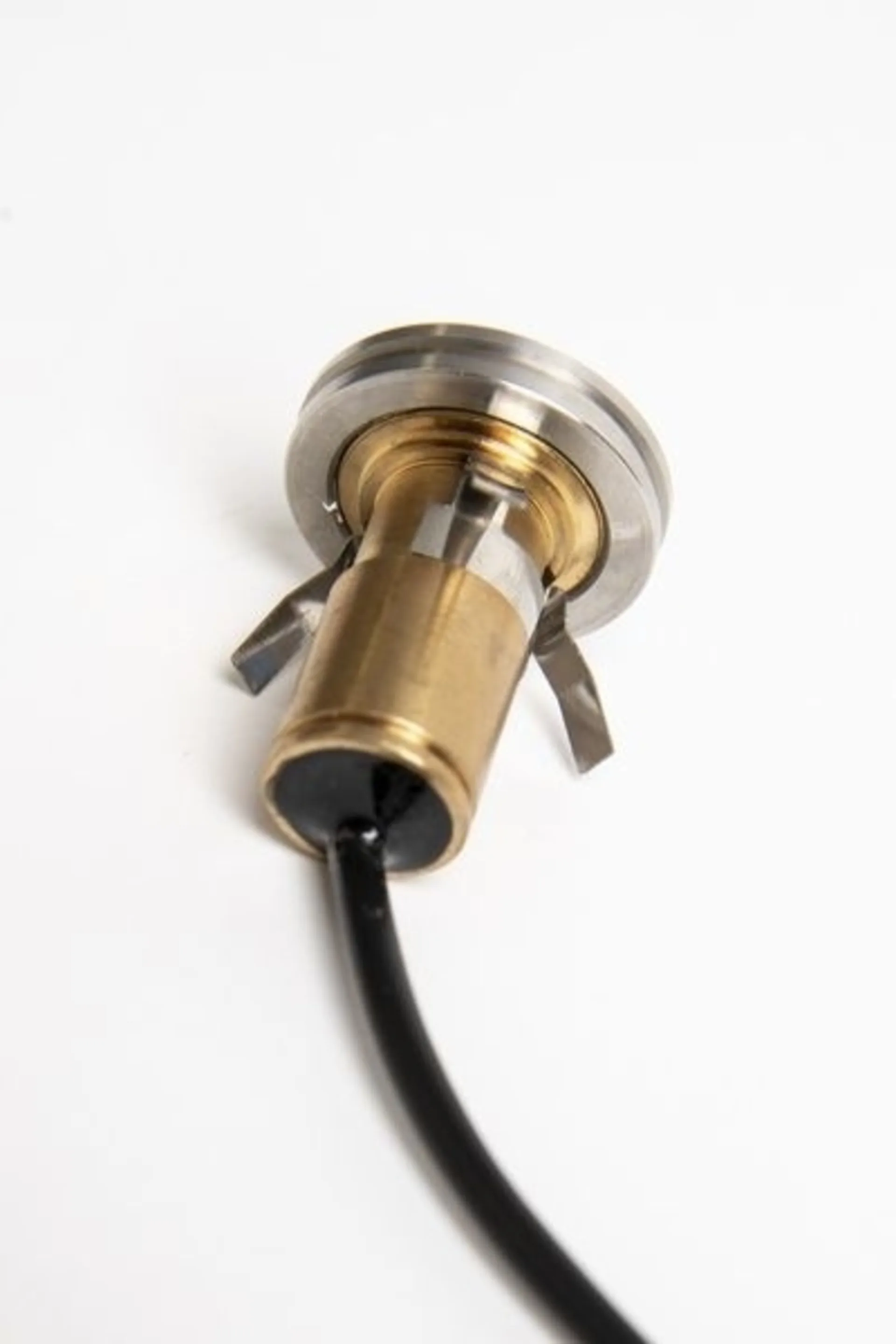 Mini spot LED encastrable en acier inoxydable 12V, diamètre 28mm, 1W