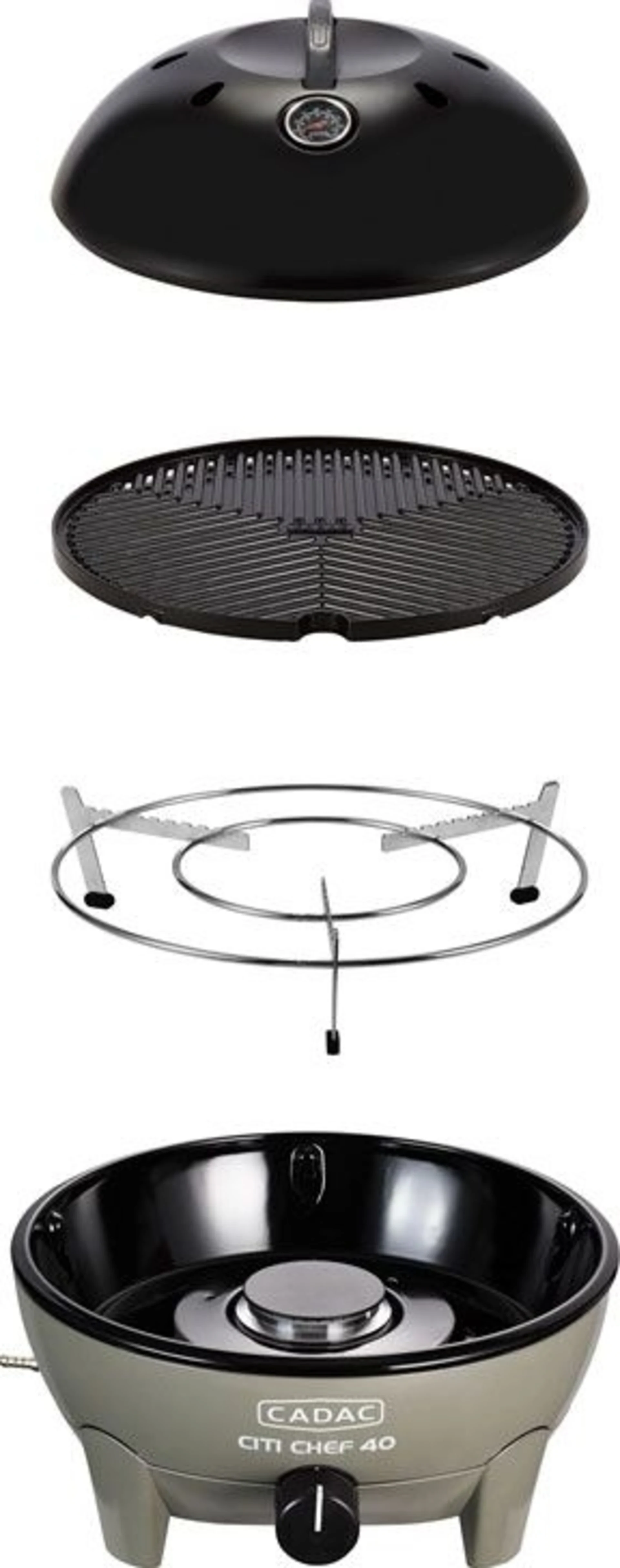 Cadac Gasgrill Citi Chef 40 olive green 50 mbar