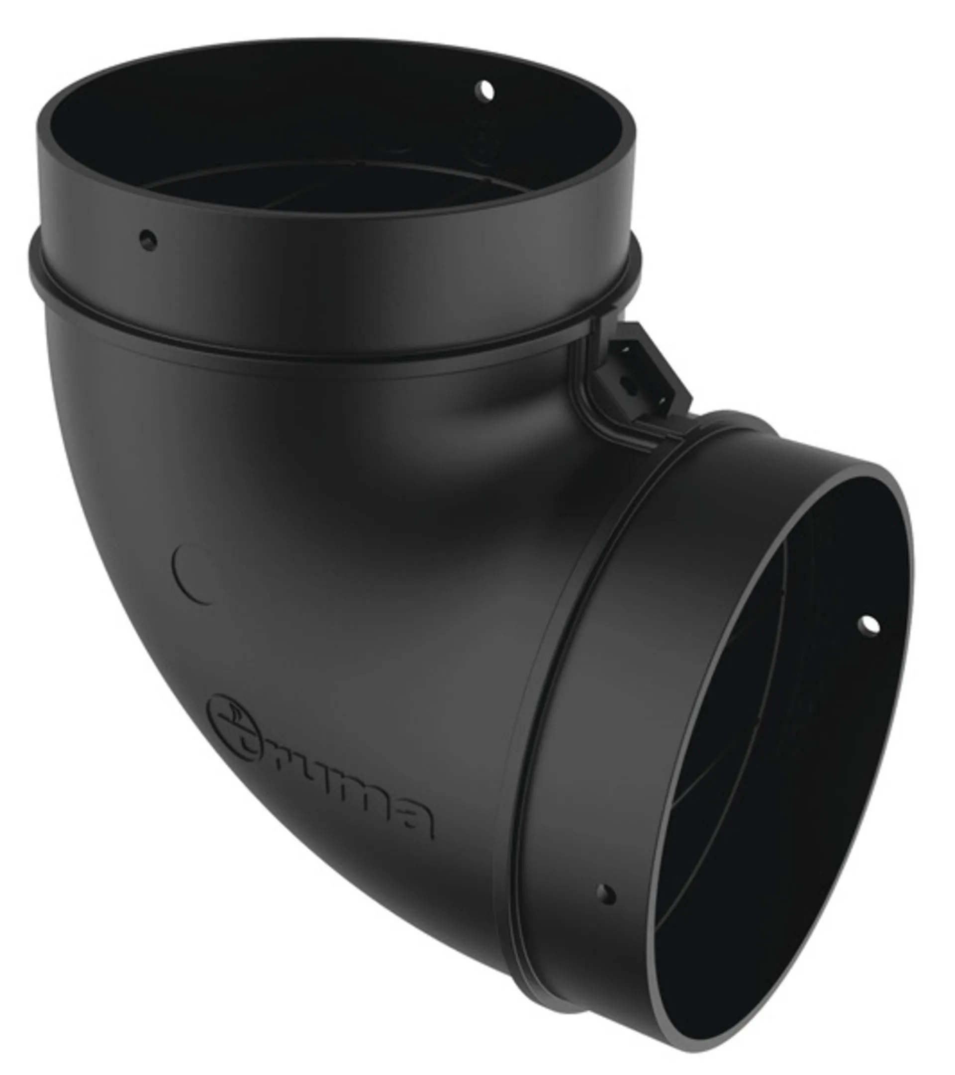 Bogen BG 80 - Ø 80 mm - Schwarz