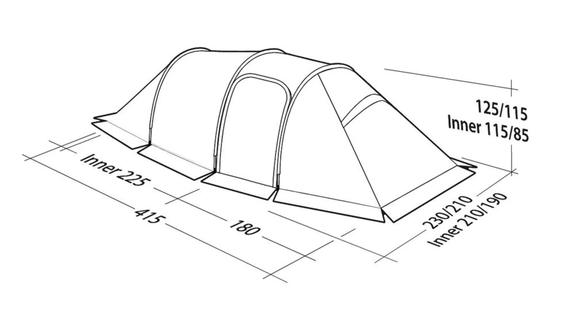 Nordic Lynx 4 Robens Trekkingzelt