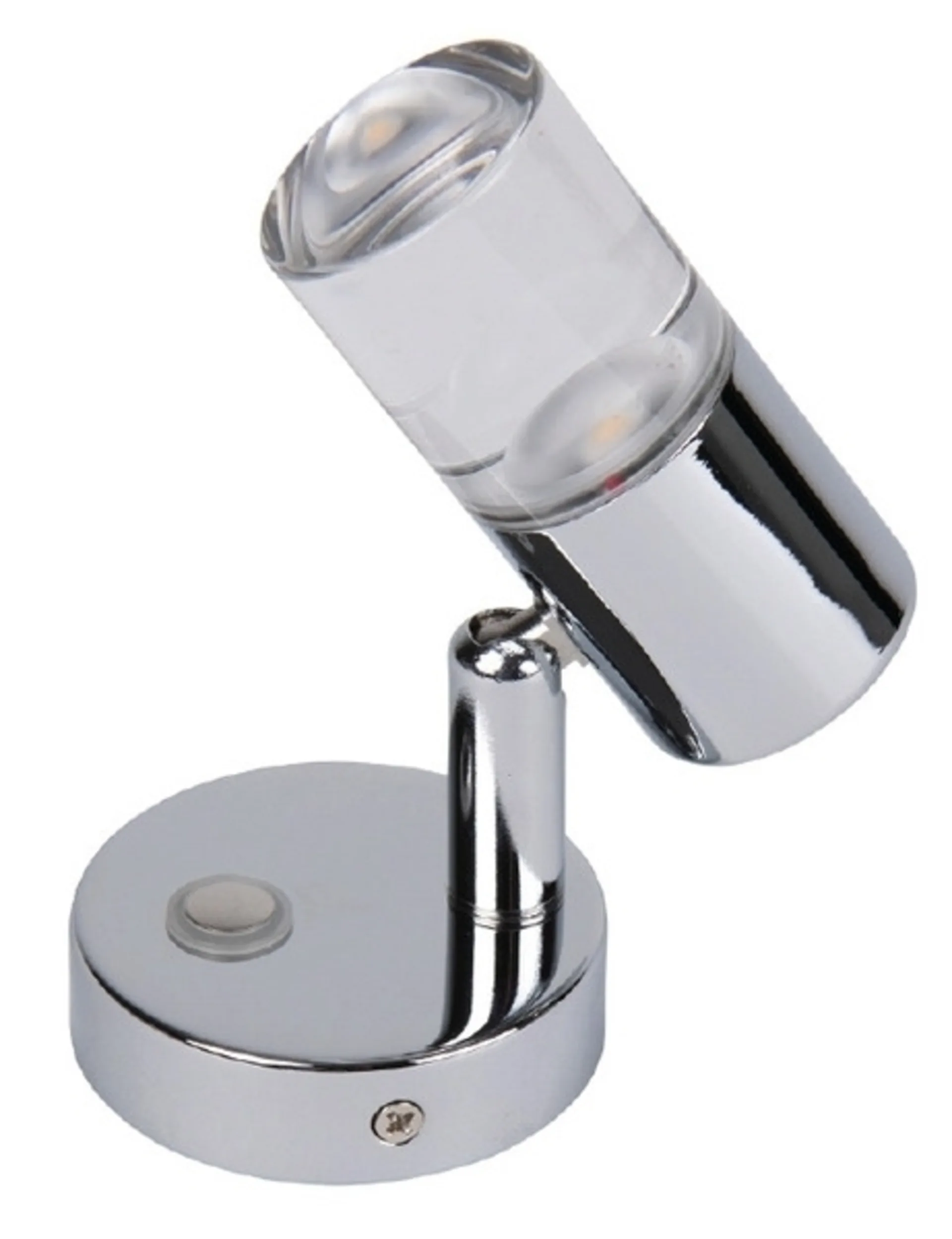 LED-Spot mit Touch-Schalter und Glasschirm