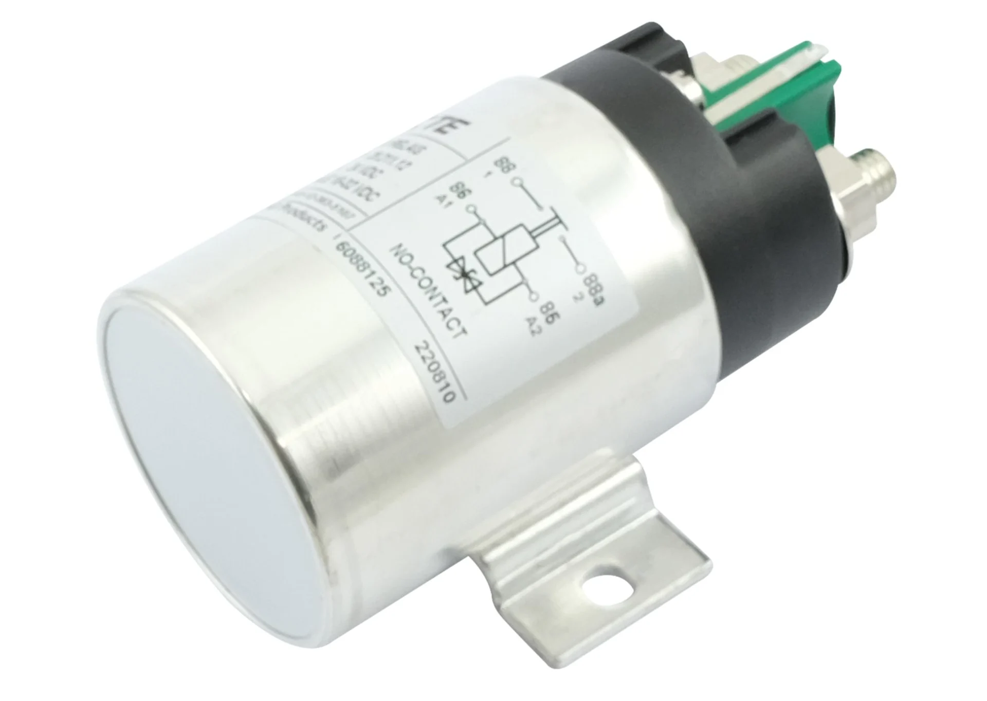Kissling - Hochleistungsrelais 24 V 200 A Wasserdicht, versilberte Kontakte, Suppressor-Diode
