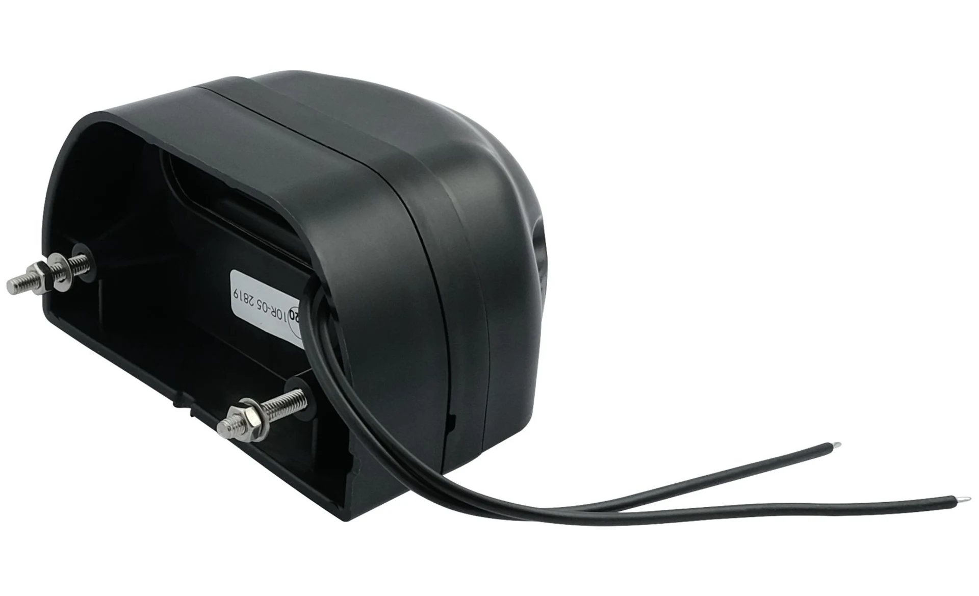 WAS - LED-Kennzeichenleuchte 12/24 V 101 x 58.5/83.5 mm, IP68, 3 LED’s inkl. Sockel (Erhöhung)