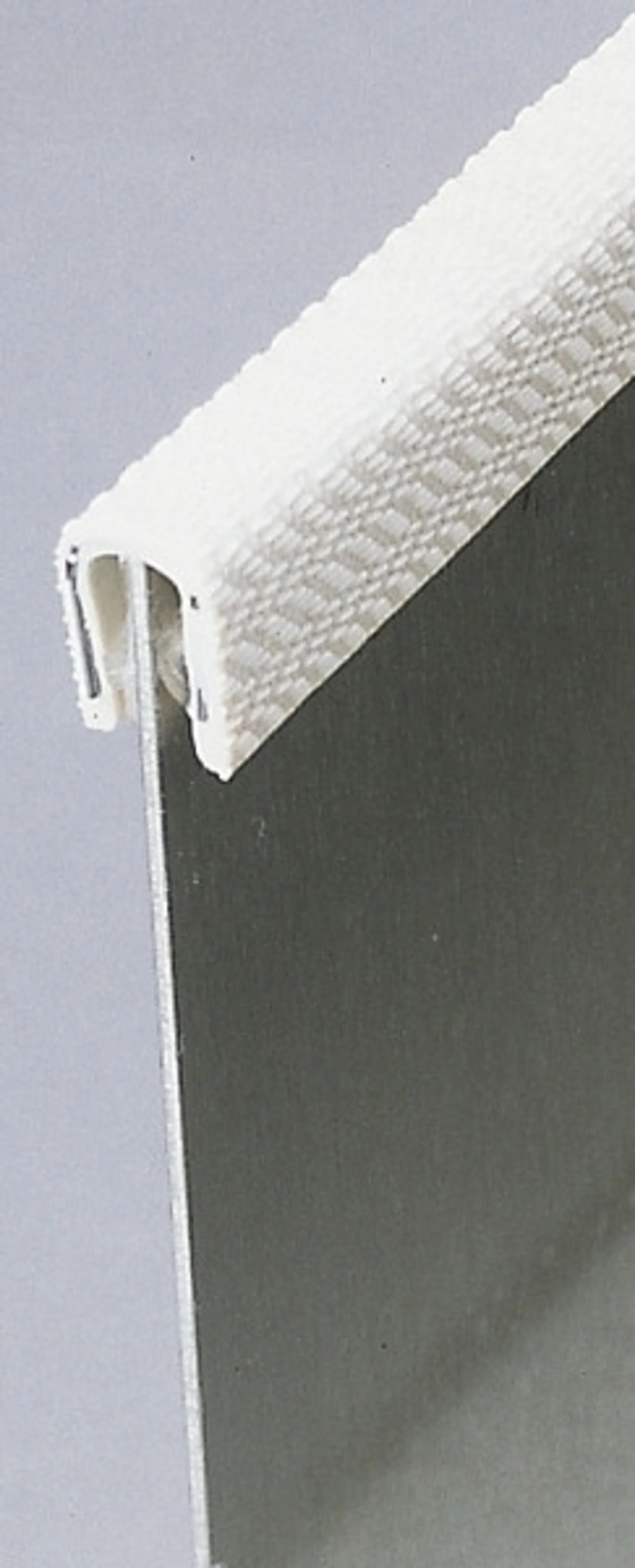 Kantenschutzprofil - Klemmbereich groß - Schwarz - 10 m