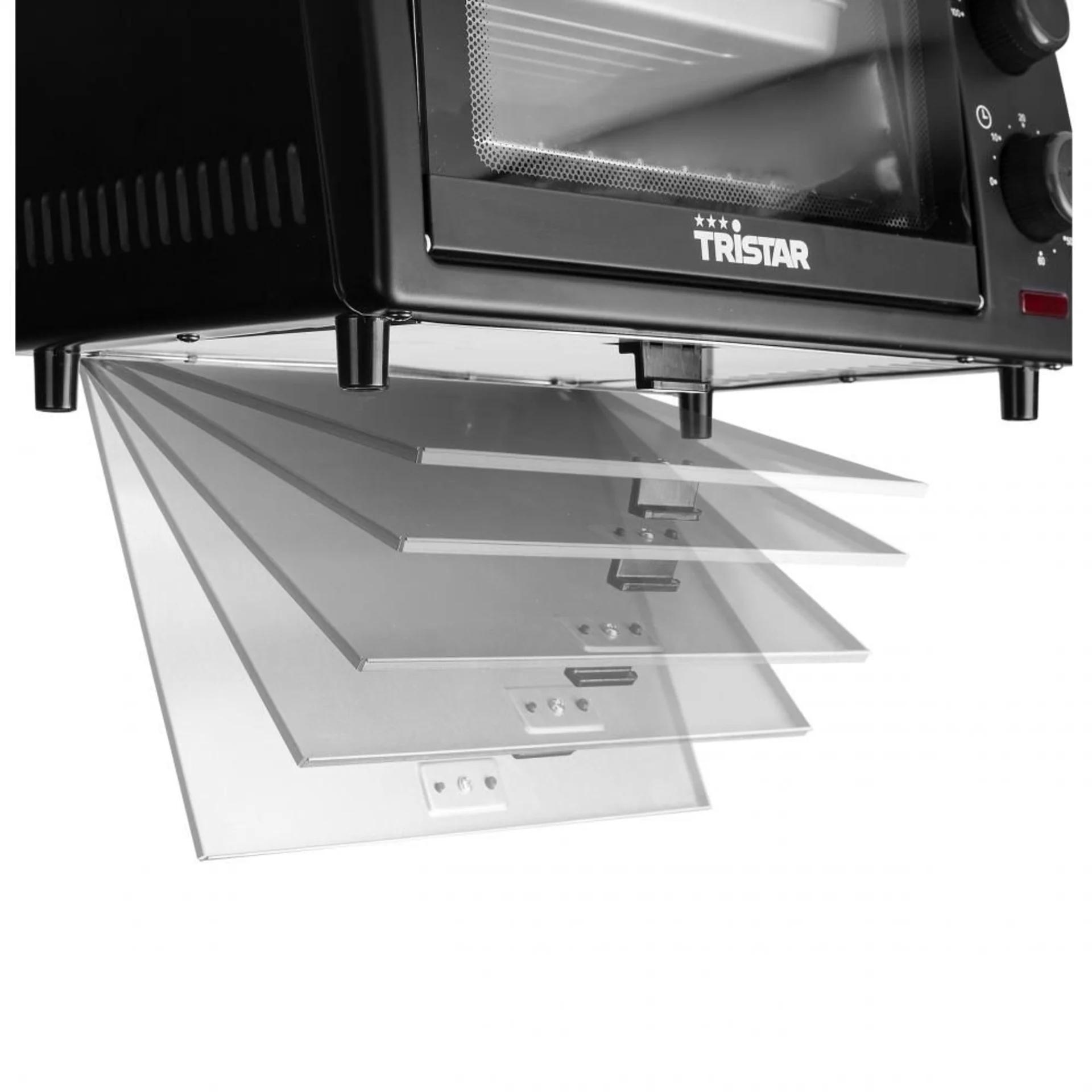 Tristar Minibackofen 9l schwarz 230 V / 800 W