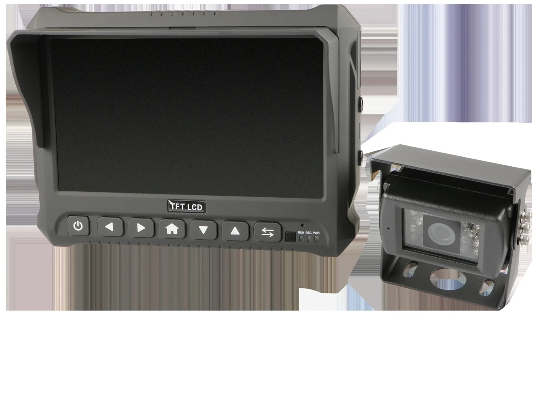 Rückfahrkamerasystem HD Wireless 7“ Digital 12/24 V IP69K (nur Kamera), kabellos, Aufnahmefunktion, vibrationsbeständig -20 G, schlagfest -100 G